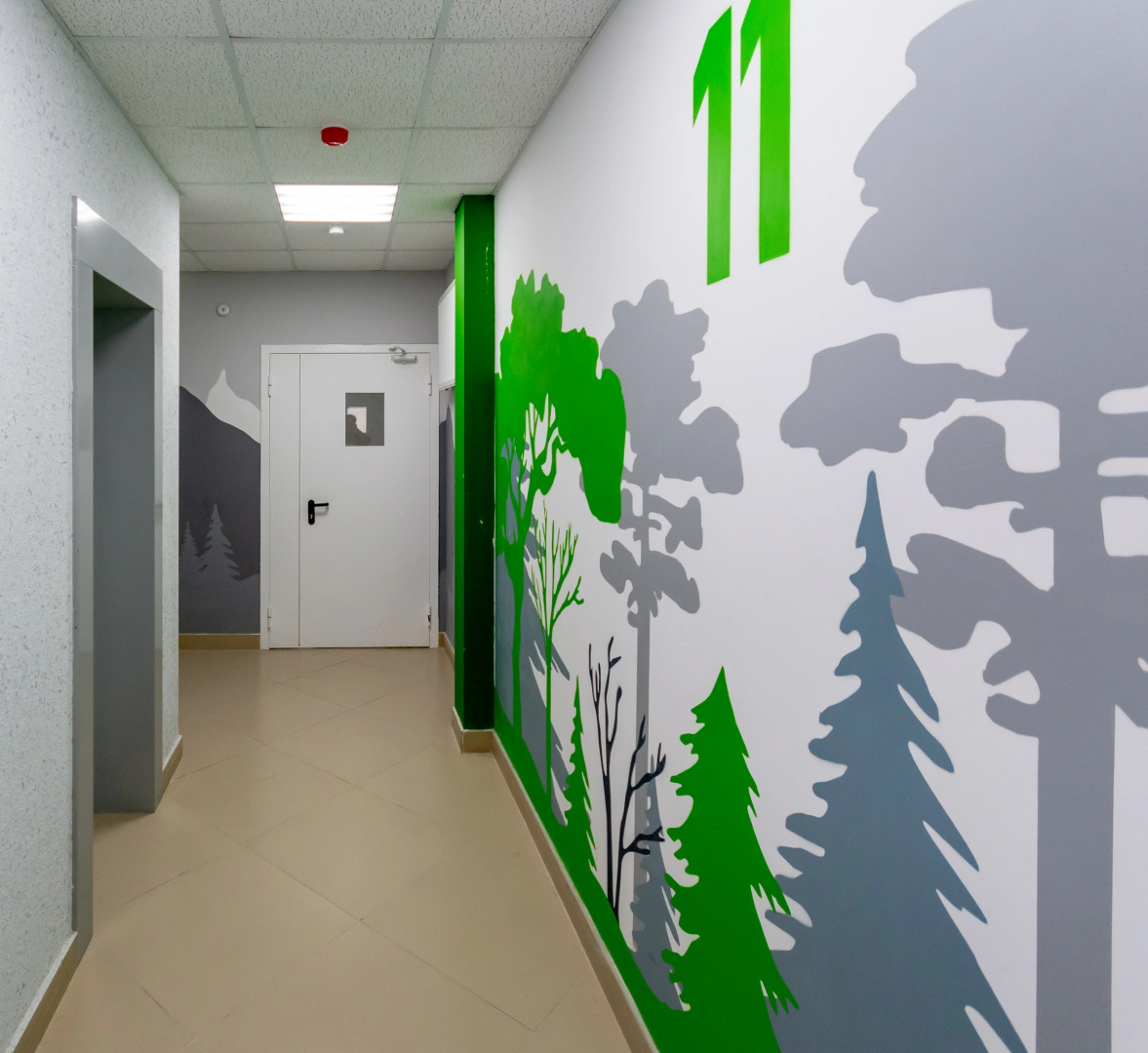 Квартира с панорамным видом на город рядом с парком Галицкого. Сеть Мята