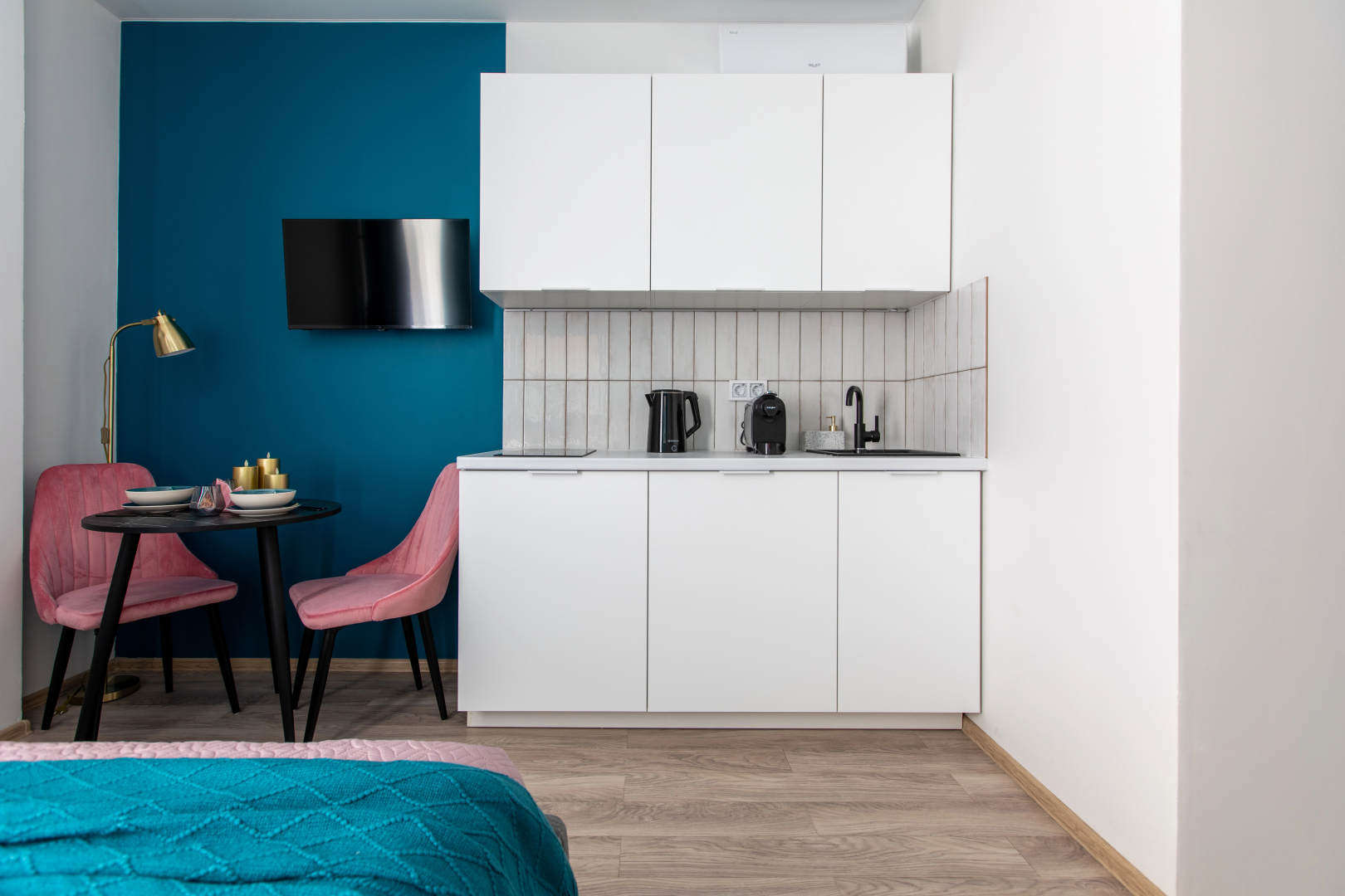 Квартира Voda на Боровой Satin home