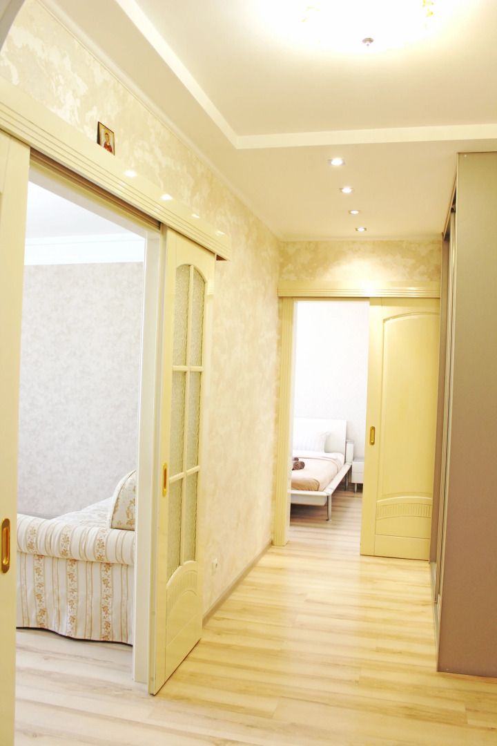 Квартира Двухкомнатные апартаменты с джакузи