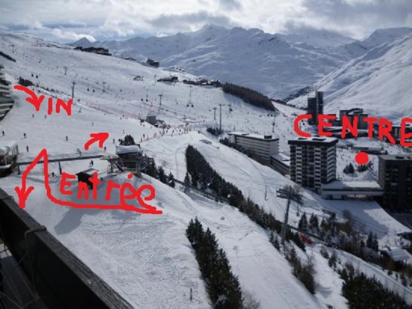 Студия Les Menuires Brelin