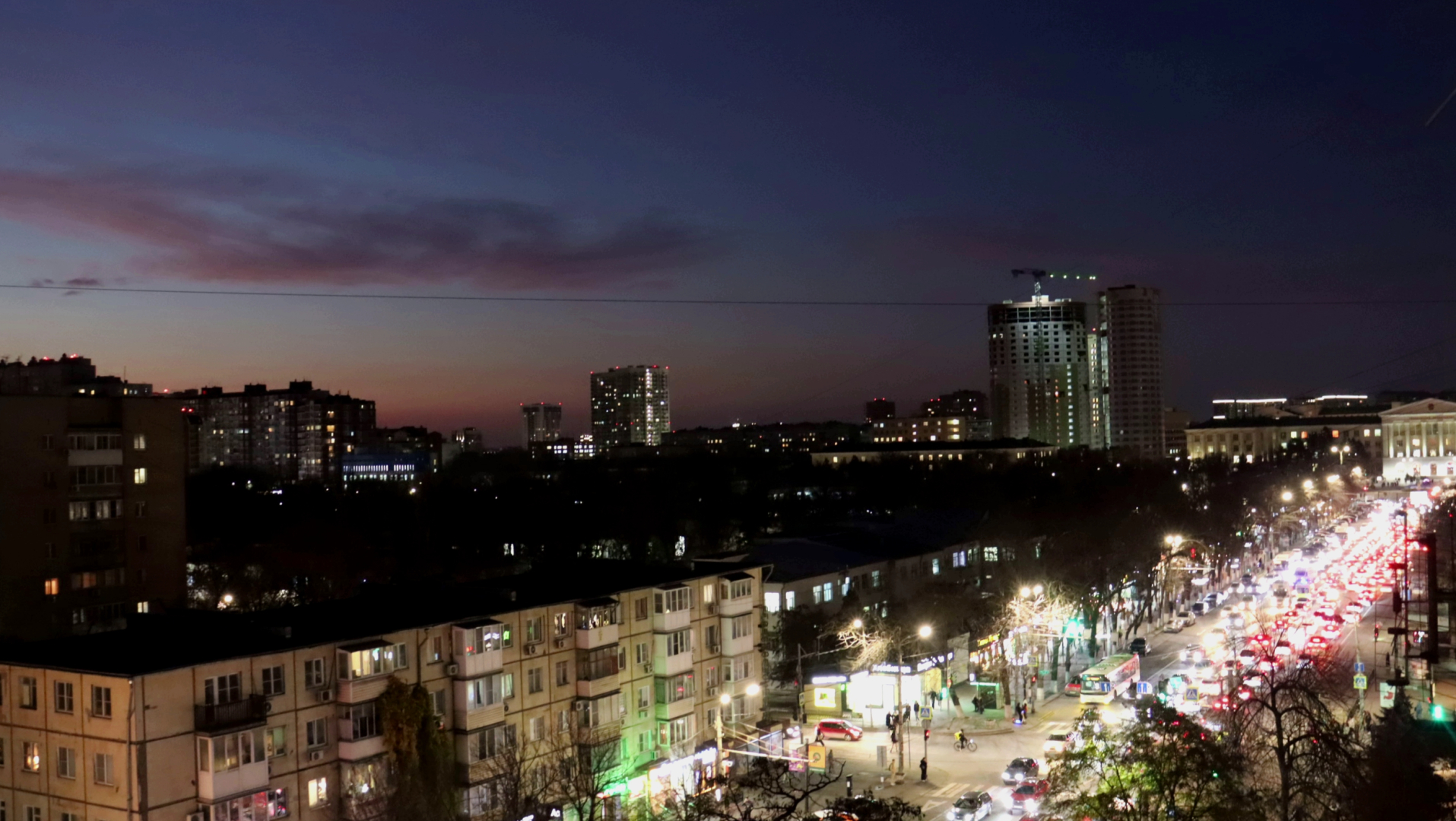 Квартира В центре с видом на город