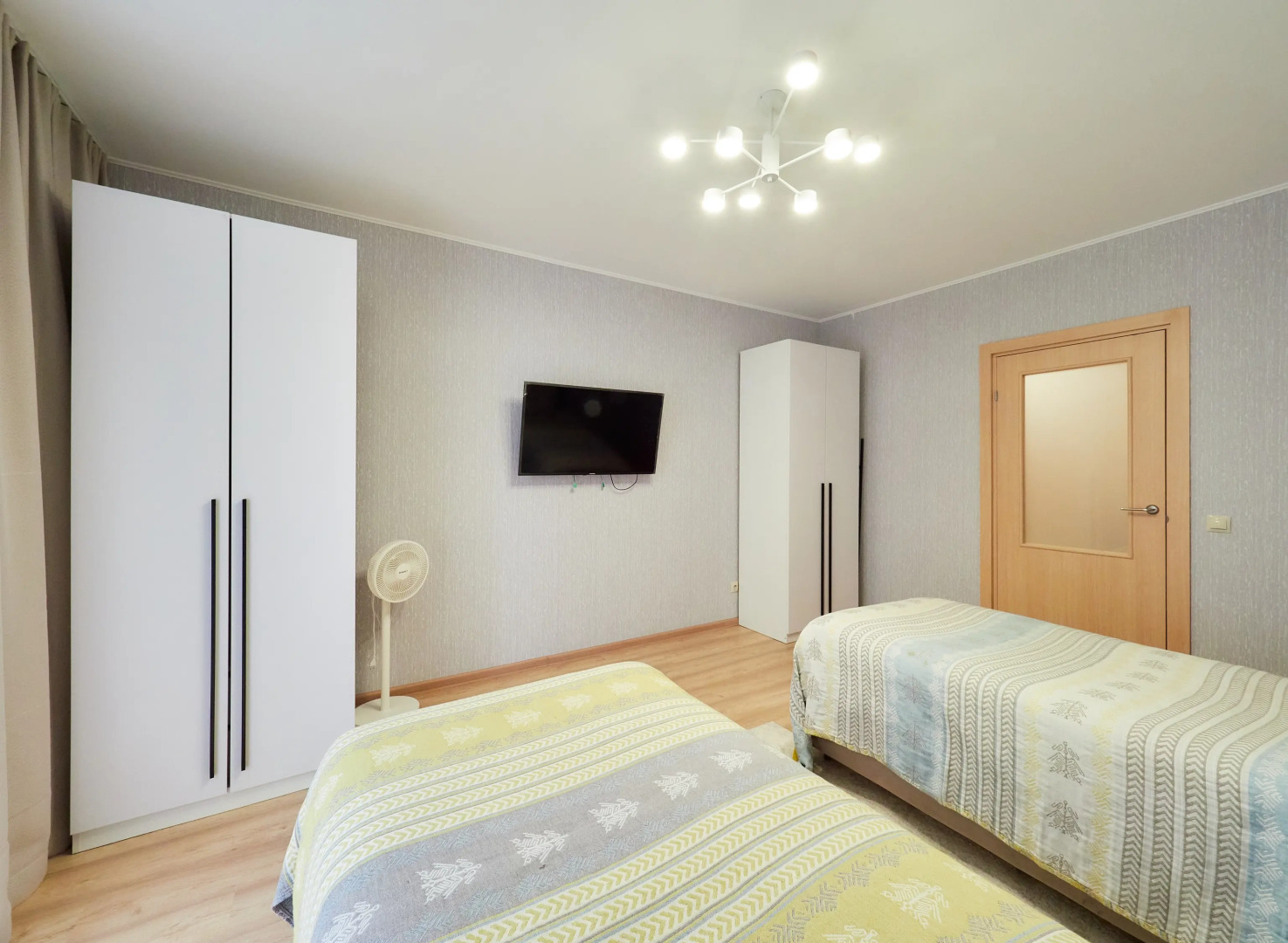 Квартира Просторная 2-комнатная квартира с лоджией и большим холлом на курорте Завидово