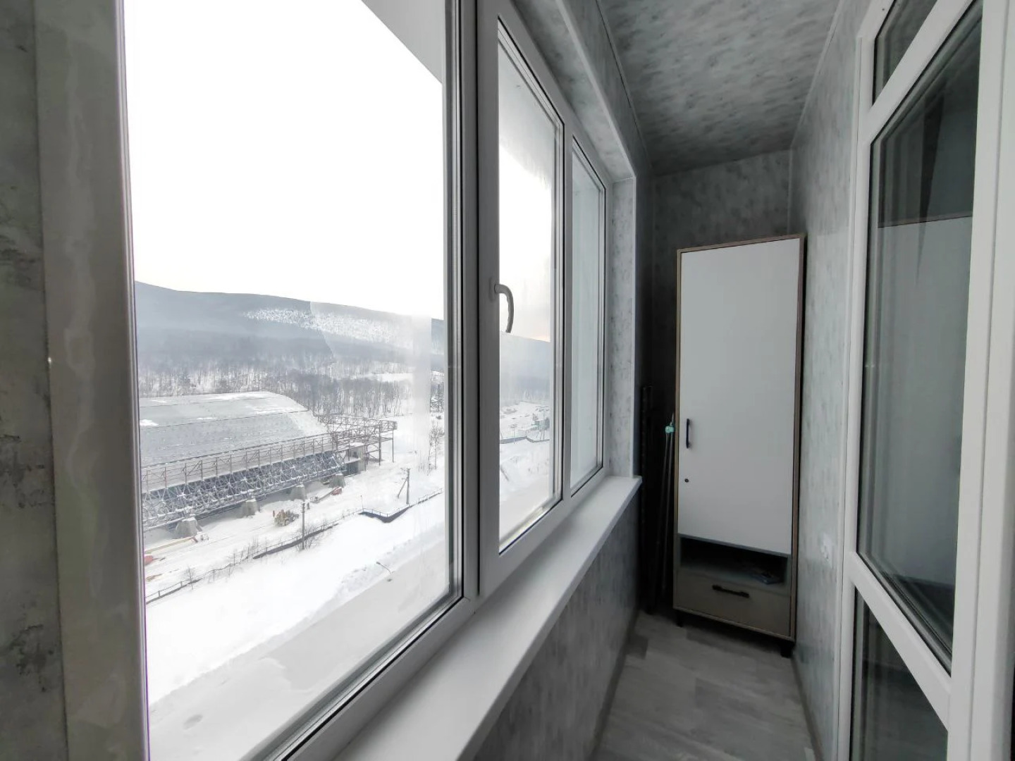 Квартира Современная студия с видом на Горный воздух