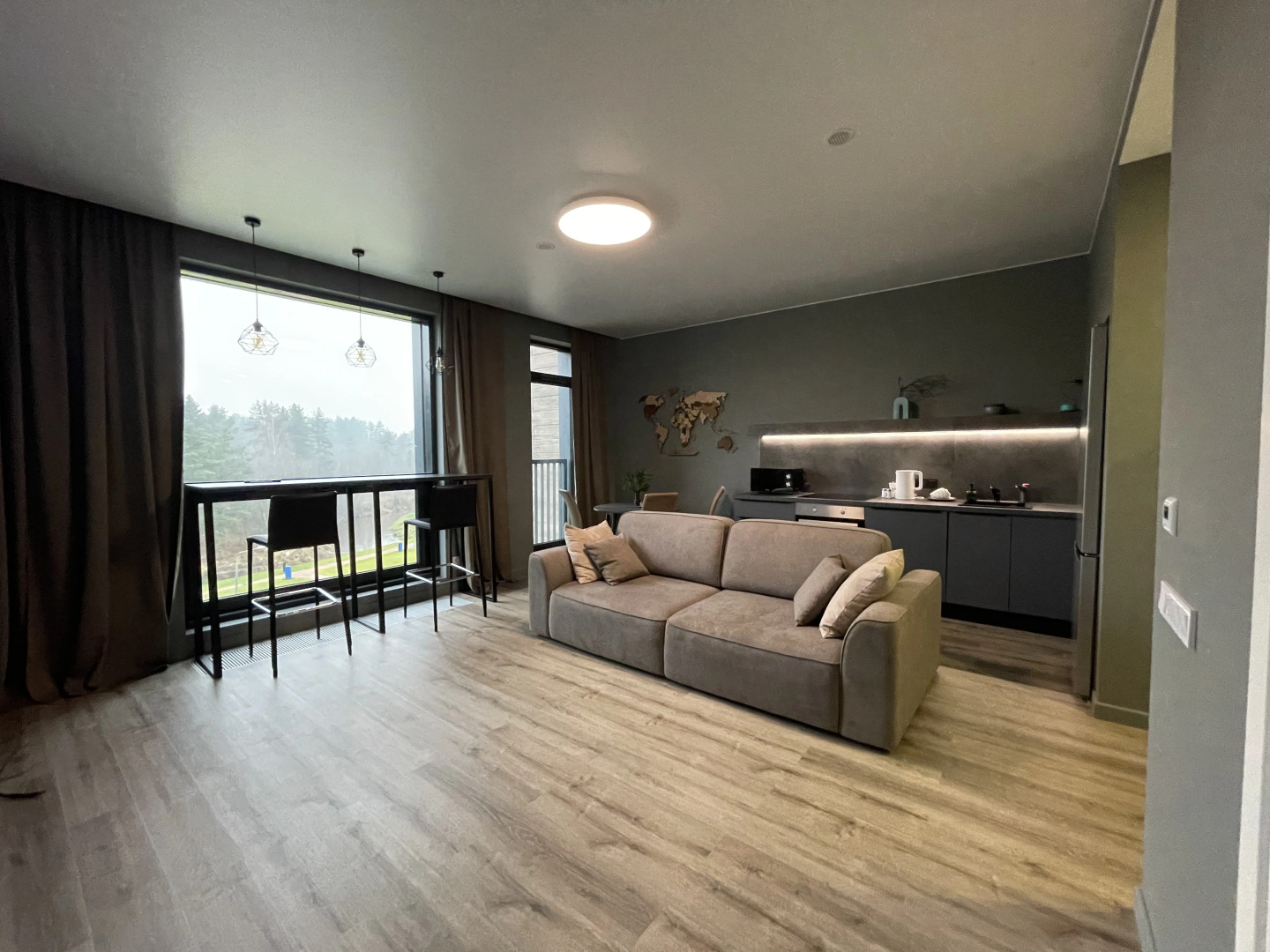 Апартаменты Охта Парк U Reki