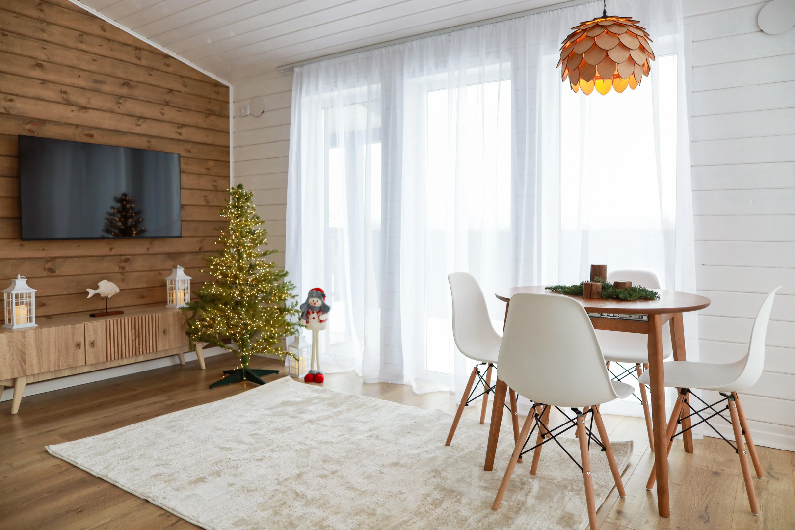 Частный дом Новый уютный дом в стиле Барн хаус