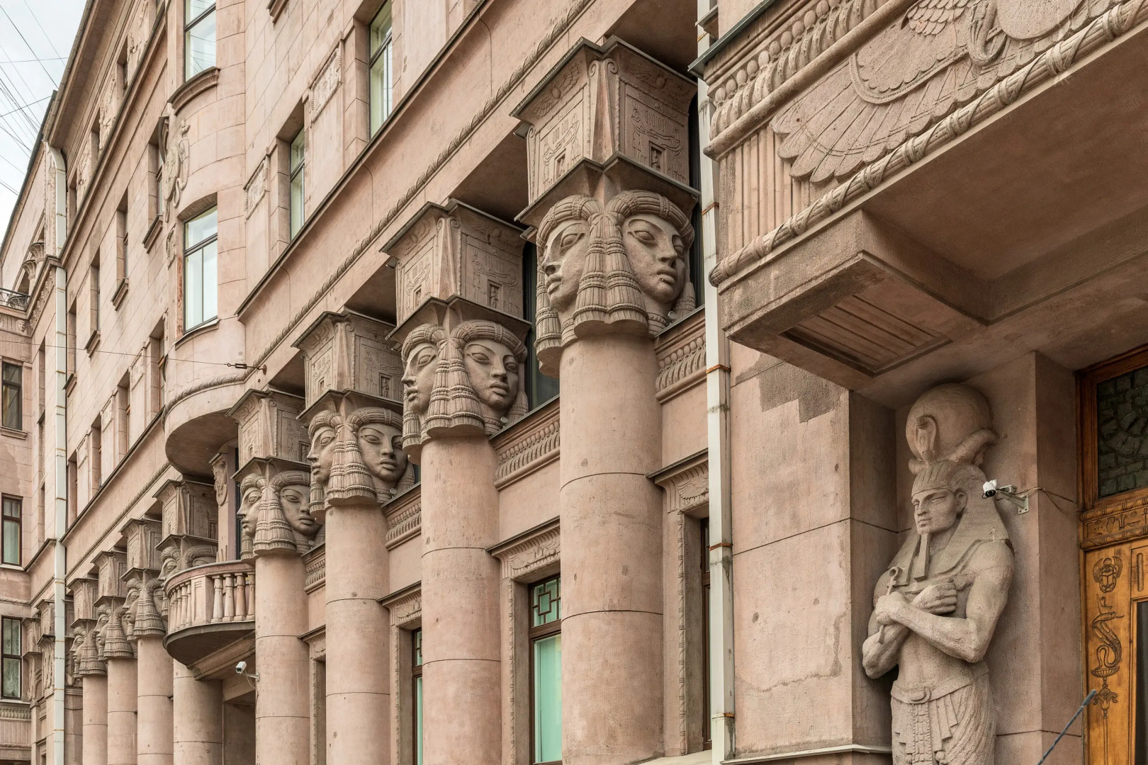 Квартира студия BookingSPB в Египетском Доме для троих