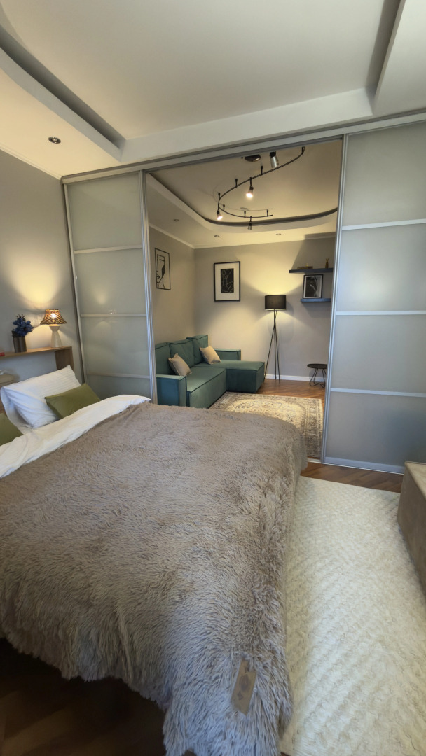 Квартира Уютная на 10 Этаже с Красивым Видом на Город