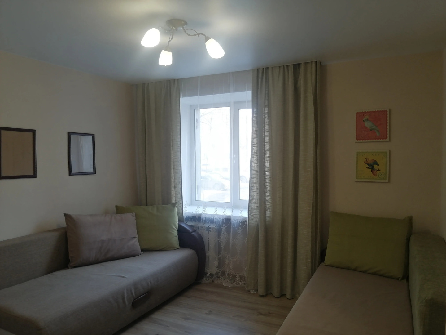 Апартаменты Трехкомнатная квартира на Папанина 3