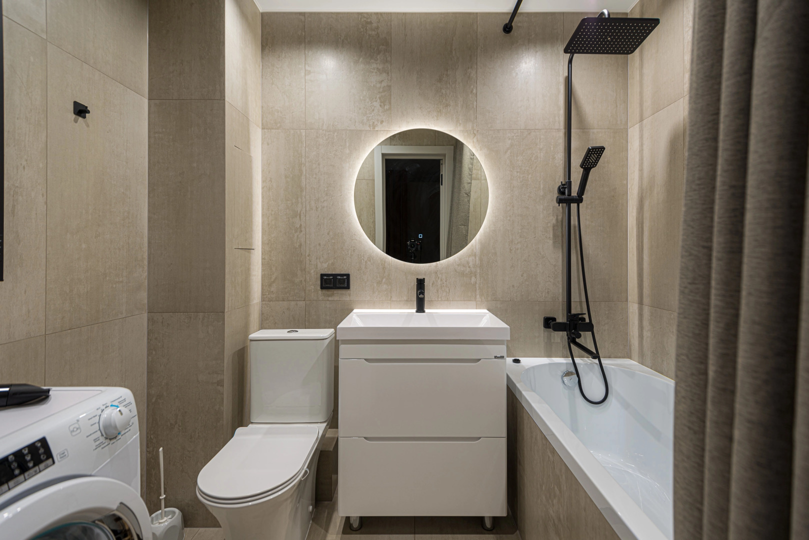 Квартира 1-к стильная недалеко от залива на Алендея 3 от RentAp, 4 сп.места