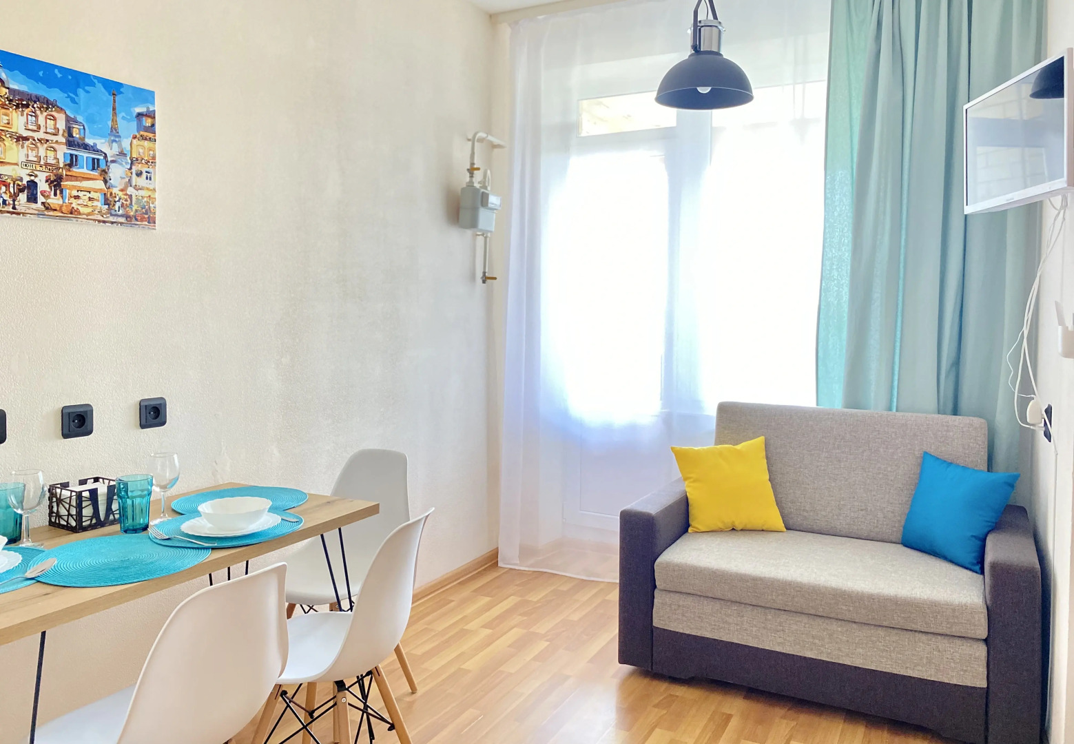 Апартаменты Видовая однокомнатная квартира Покровская