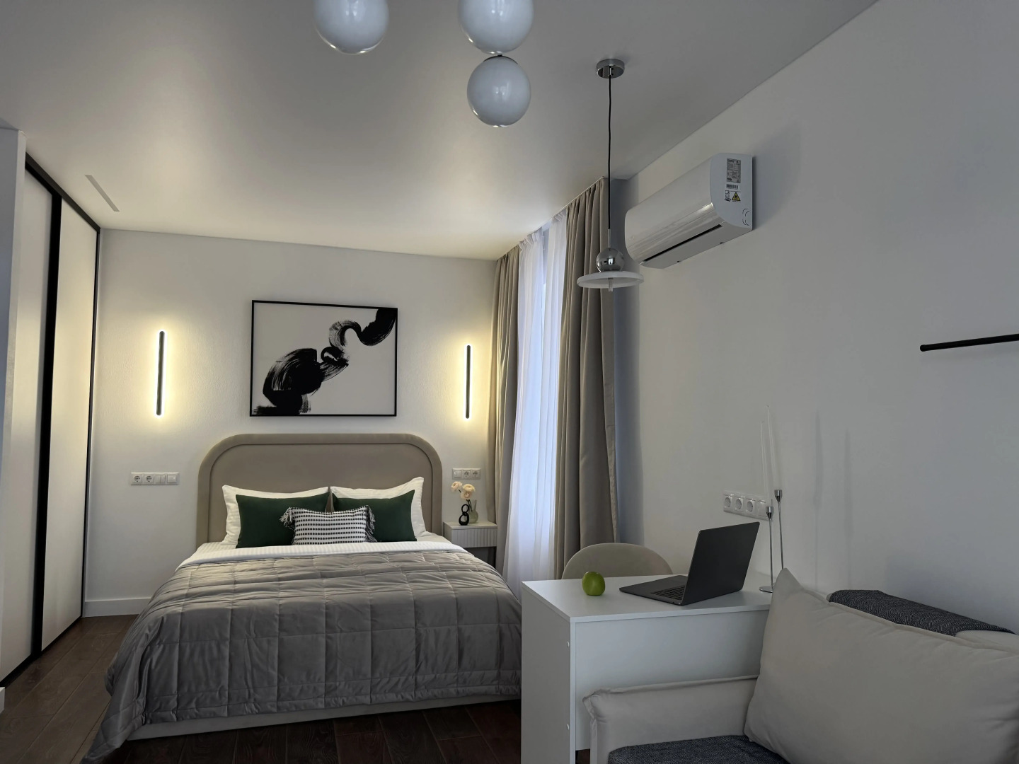 Квартира Стильная у метро Akadem