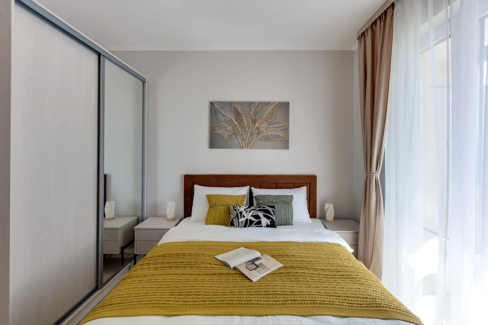 Квартира Уютная двухкомнатная рядом с метро Окская и МЦД Вешняки