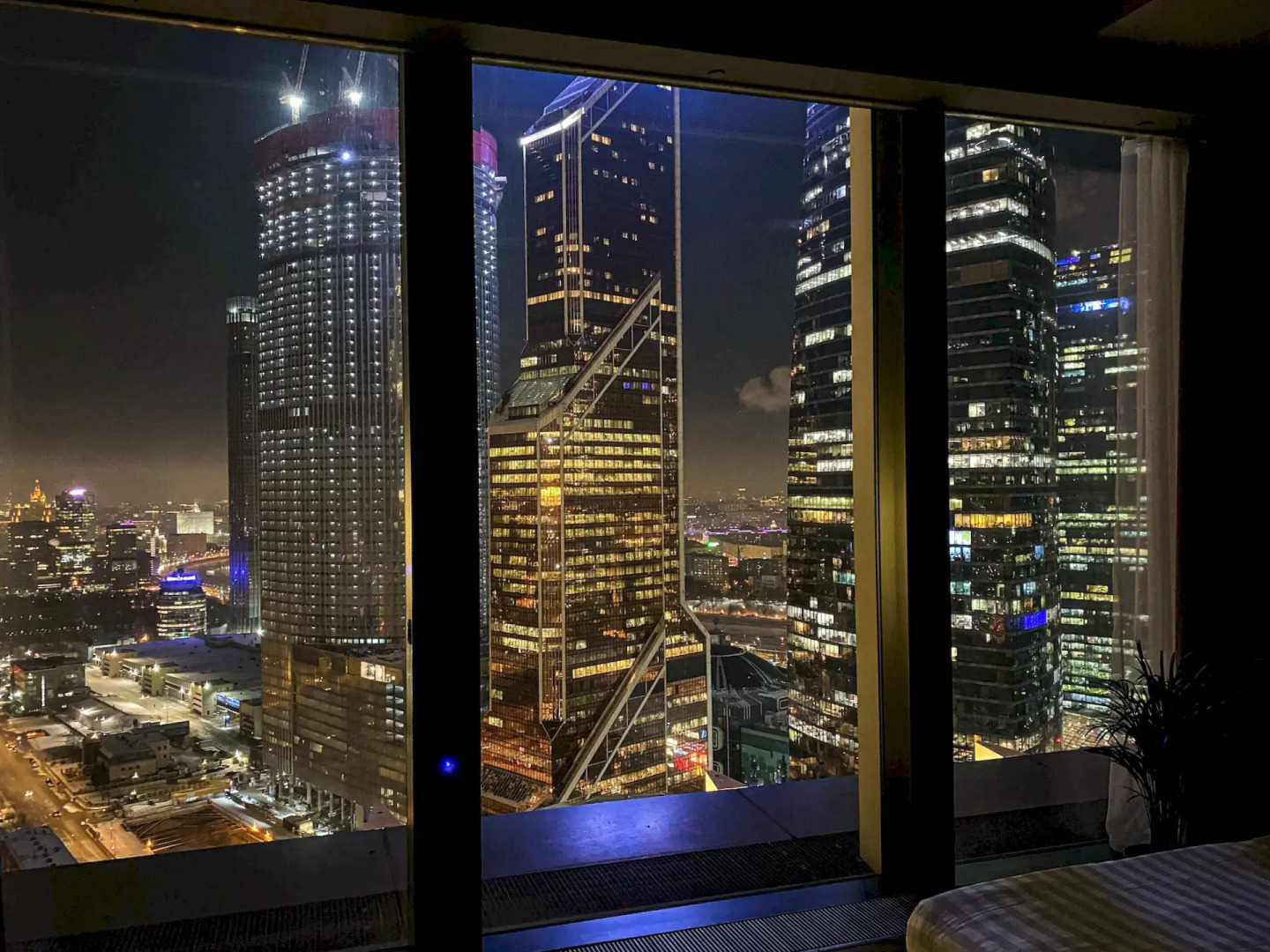 Апартаменты Москва Сити уютная Grand Studio с незабываемым видом