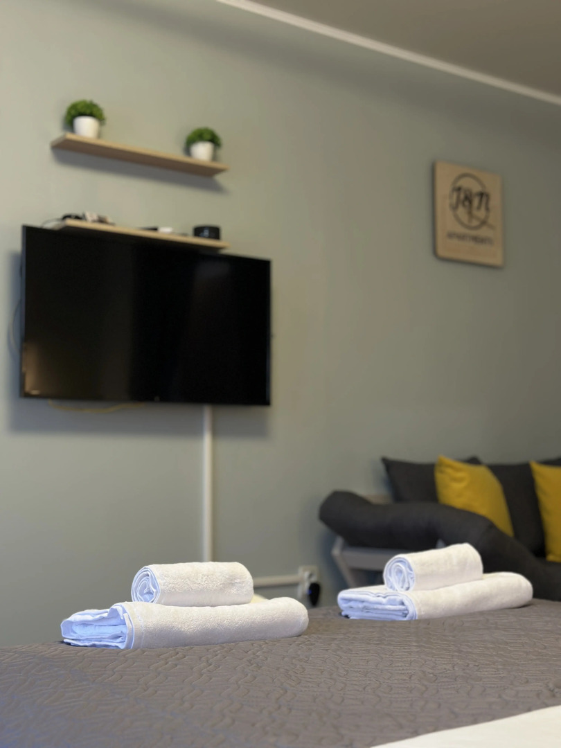 Апартаменты J&N Apartments Трёхместная студия с балконом в центре города Московский 16