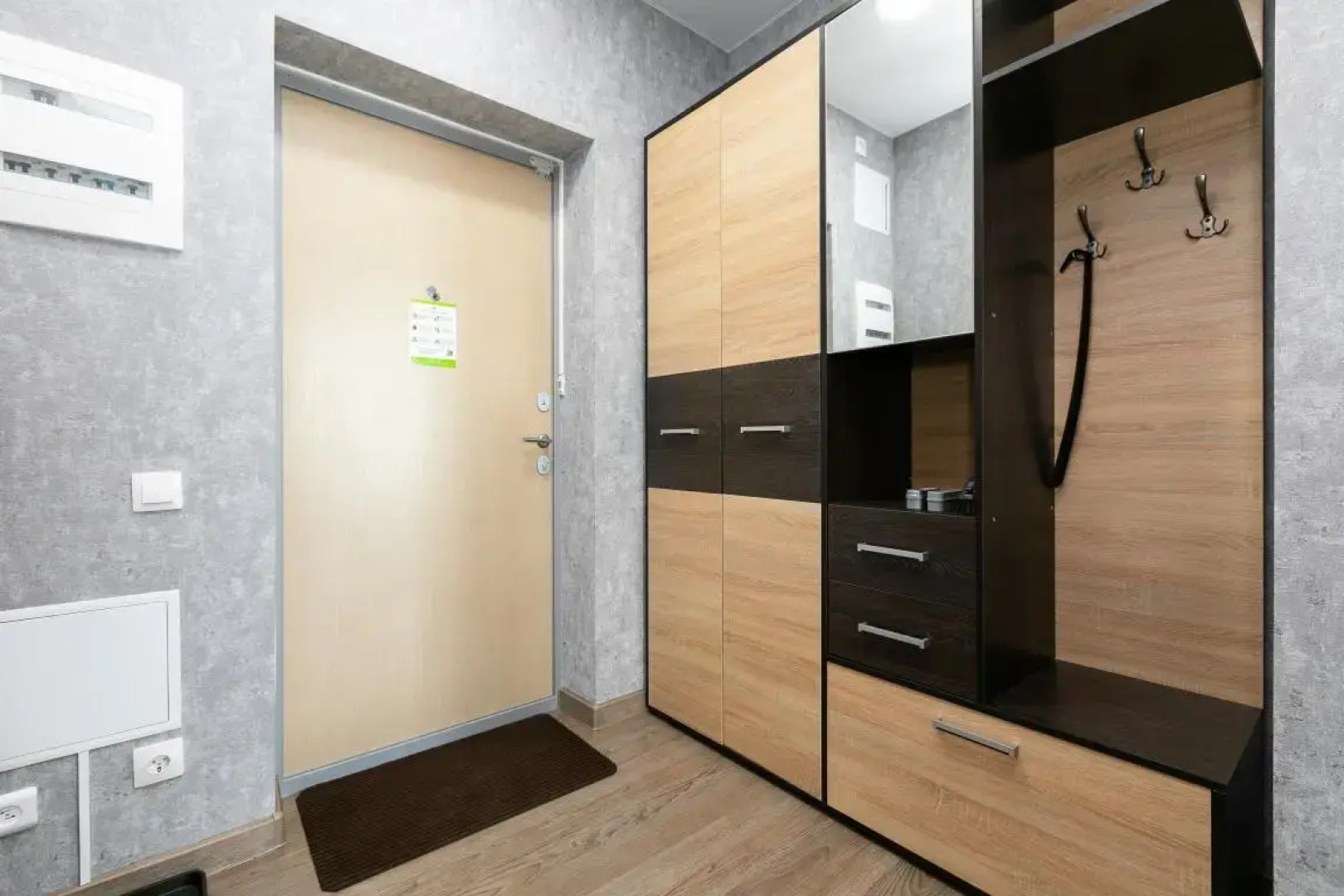 Двухкомнатные апартаменты Этажидейли возле ЖД вокзала