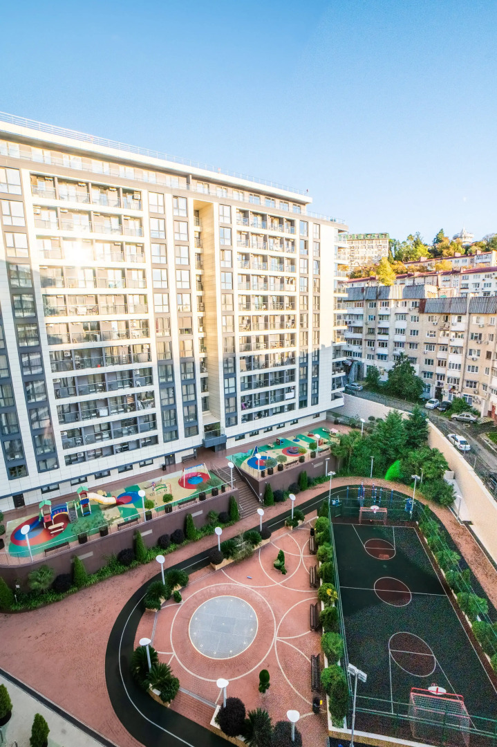 Апартаменты Sun city apartments ЖК Сокол с балконом