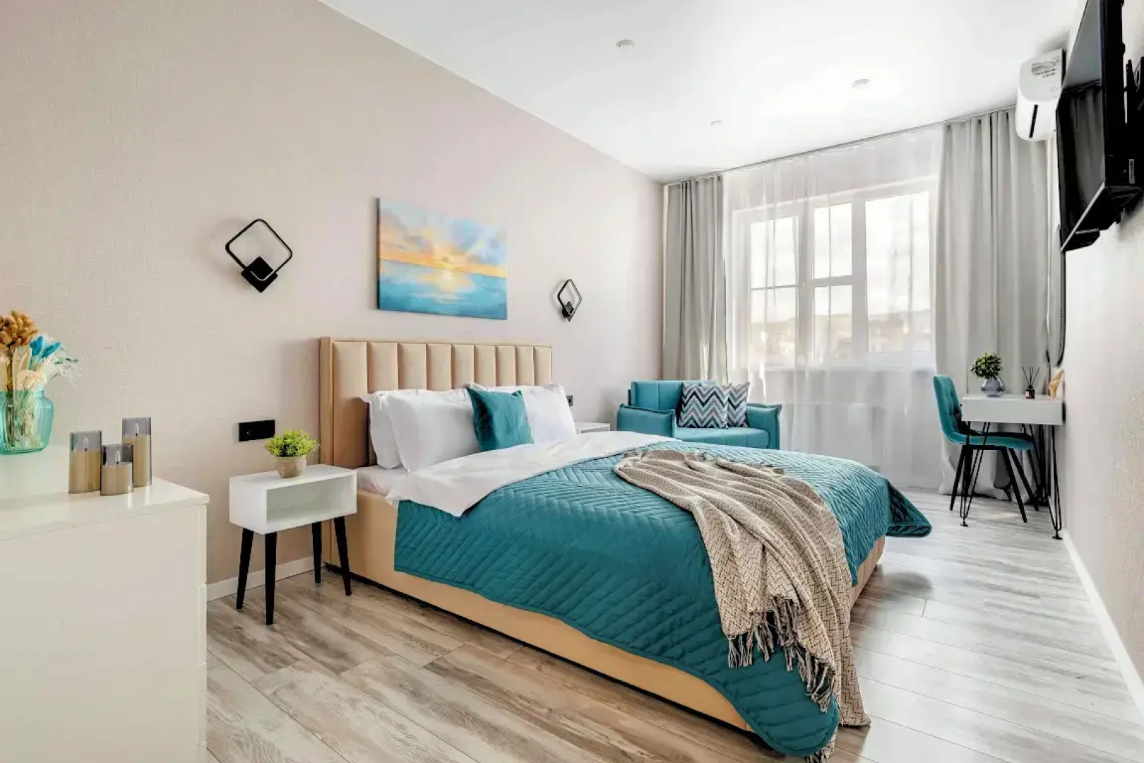 Апартаменты Взгляд на волны