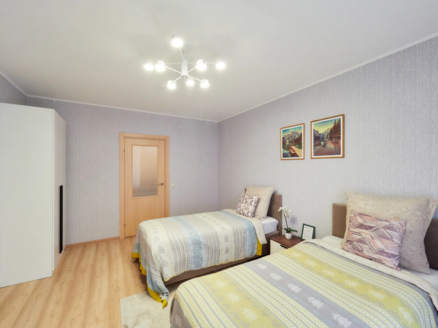 Квартира Просторная 2-комнатная квартира с лоджией и большим холлом на курорте Завидово