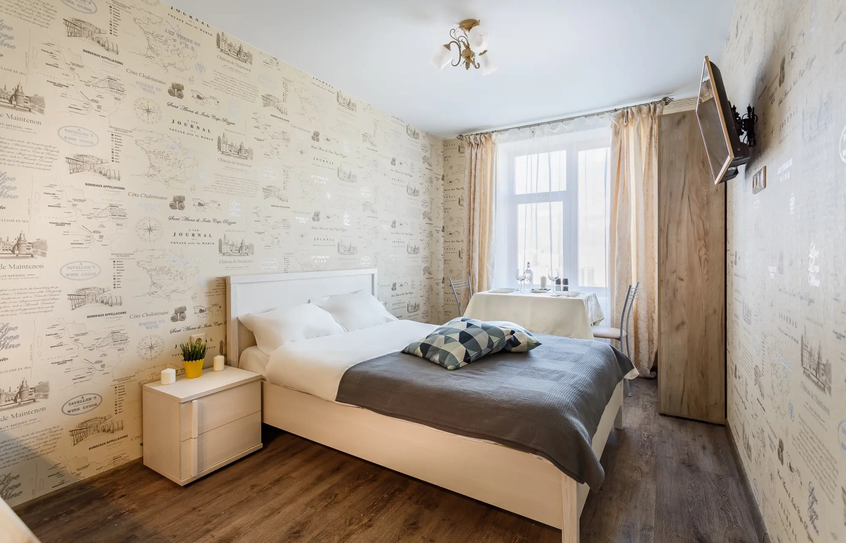 Квартира студия на 24м этаже с шикарным видом на Москву