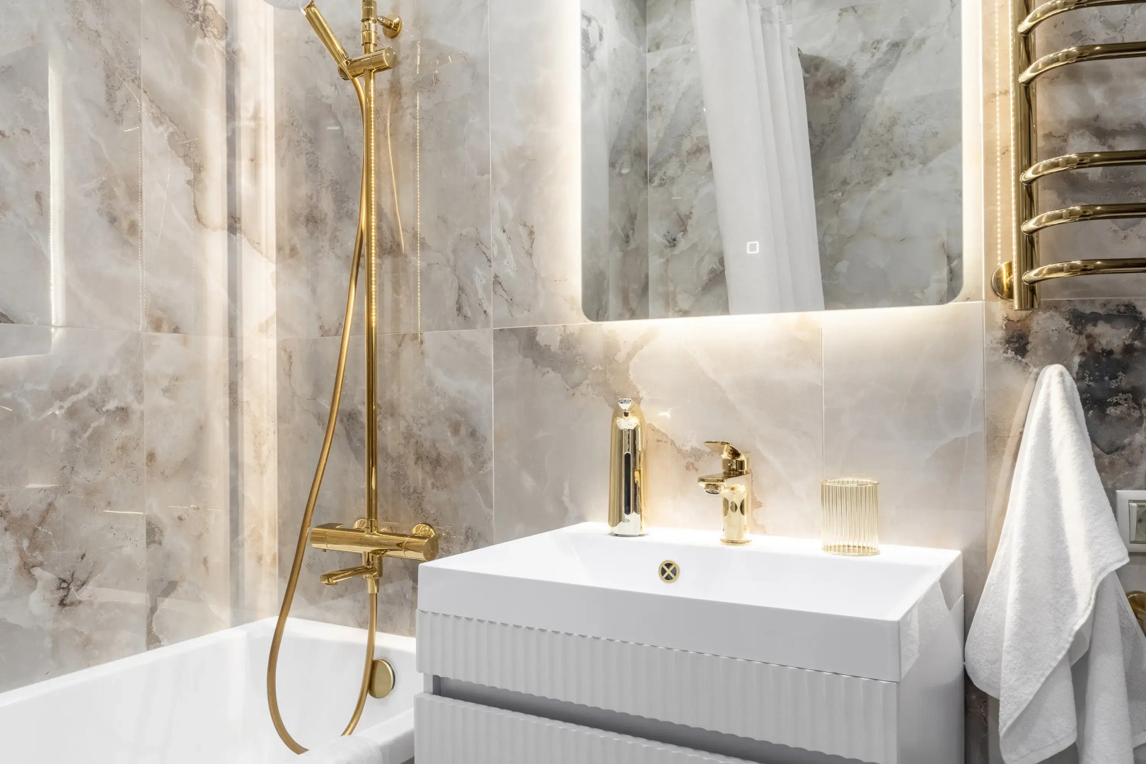 Квартира Уютная квартира в новом доме рядом с метро