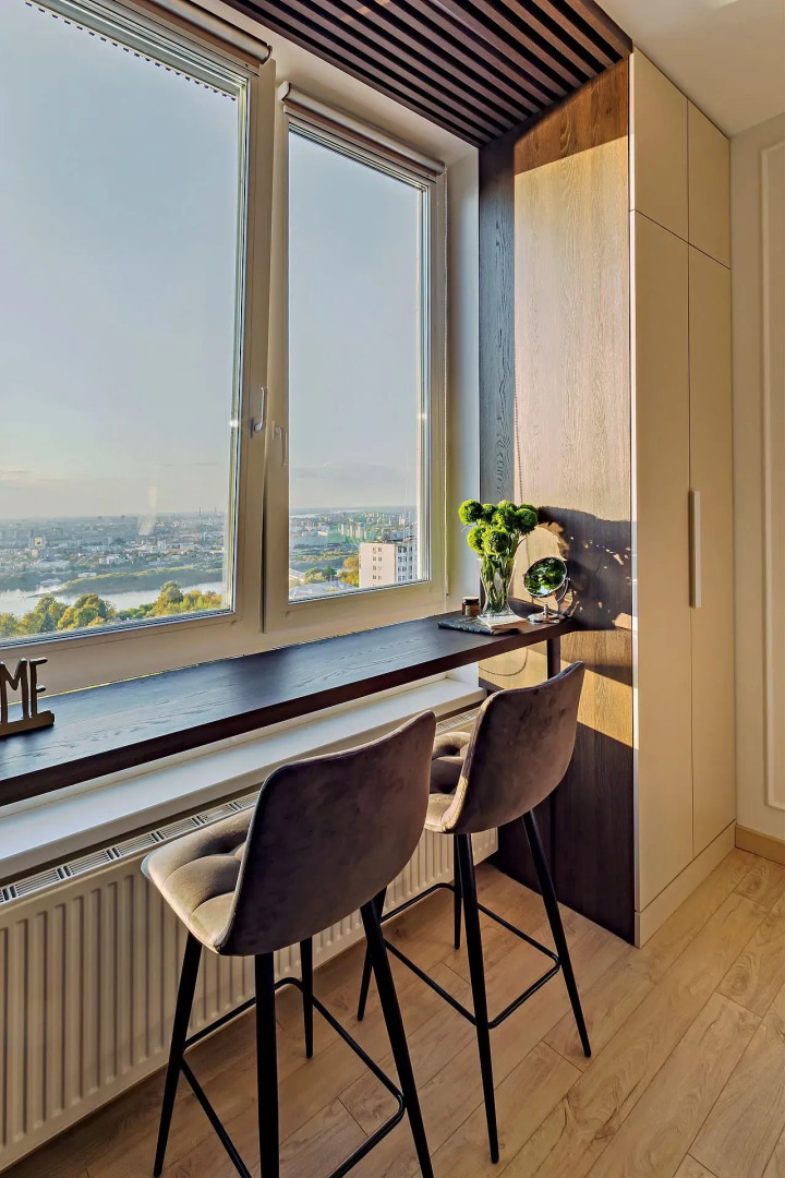 Апартаменты с завораживающим видом на реки Ока и Волга 1310