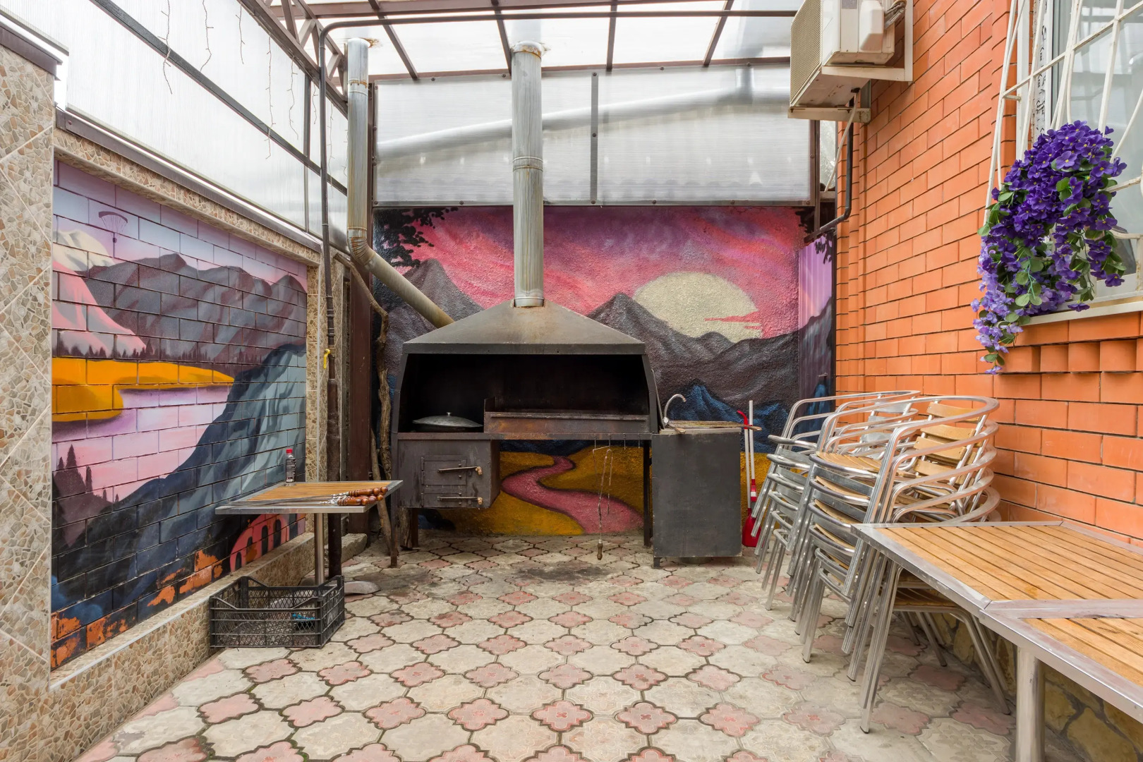 Частный дом с бассейном и хаммамом