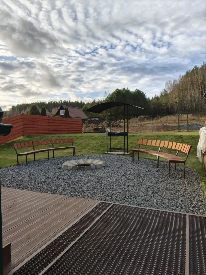 Частный дом с сауной купелью с двумя спальнями