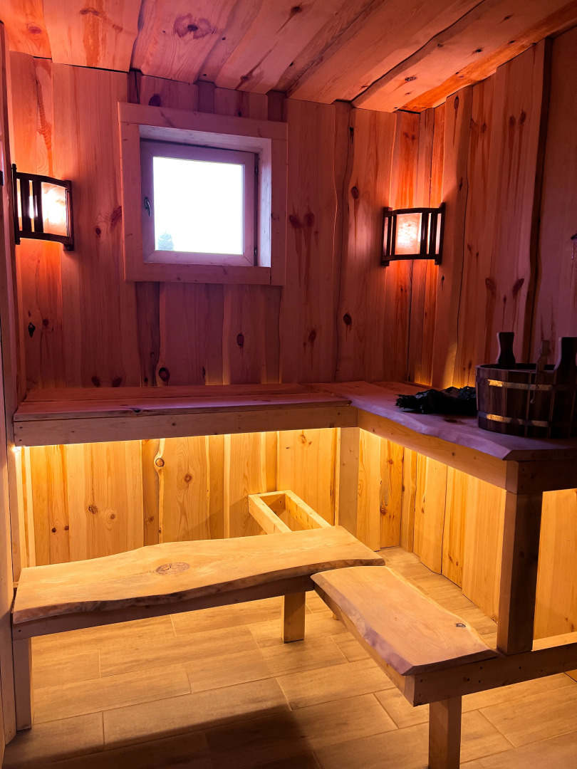 Домик "Сказочный Лес" с гриль-мангалом, костровой и большой сауной