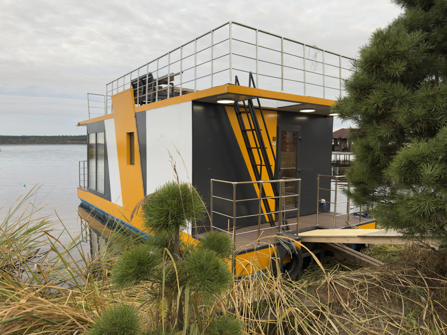 Бунгало ЭкоДом с панорамным видом на Волгу