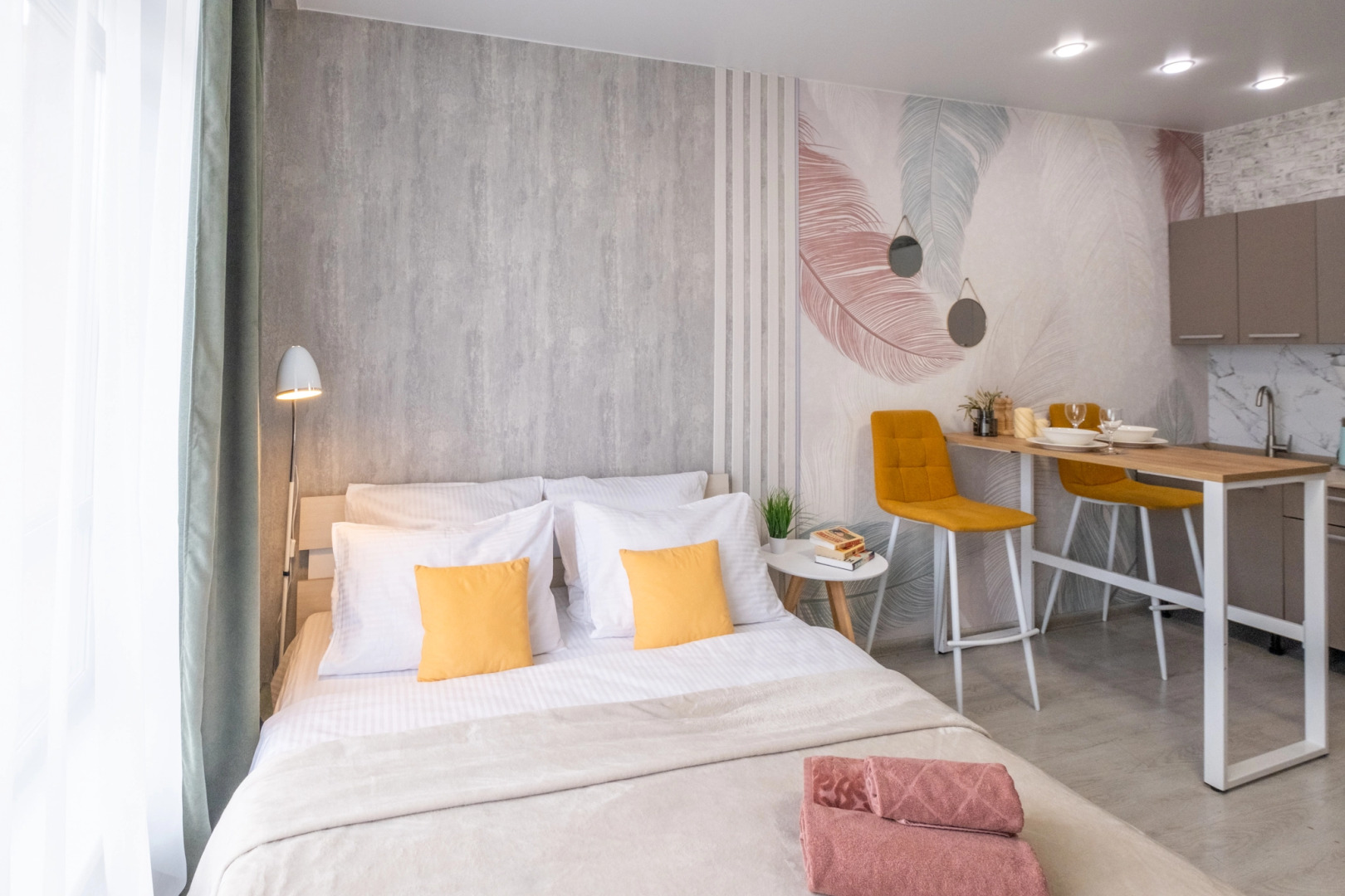 Студия СИБИРЬ HOUSE в новом доме