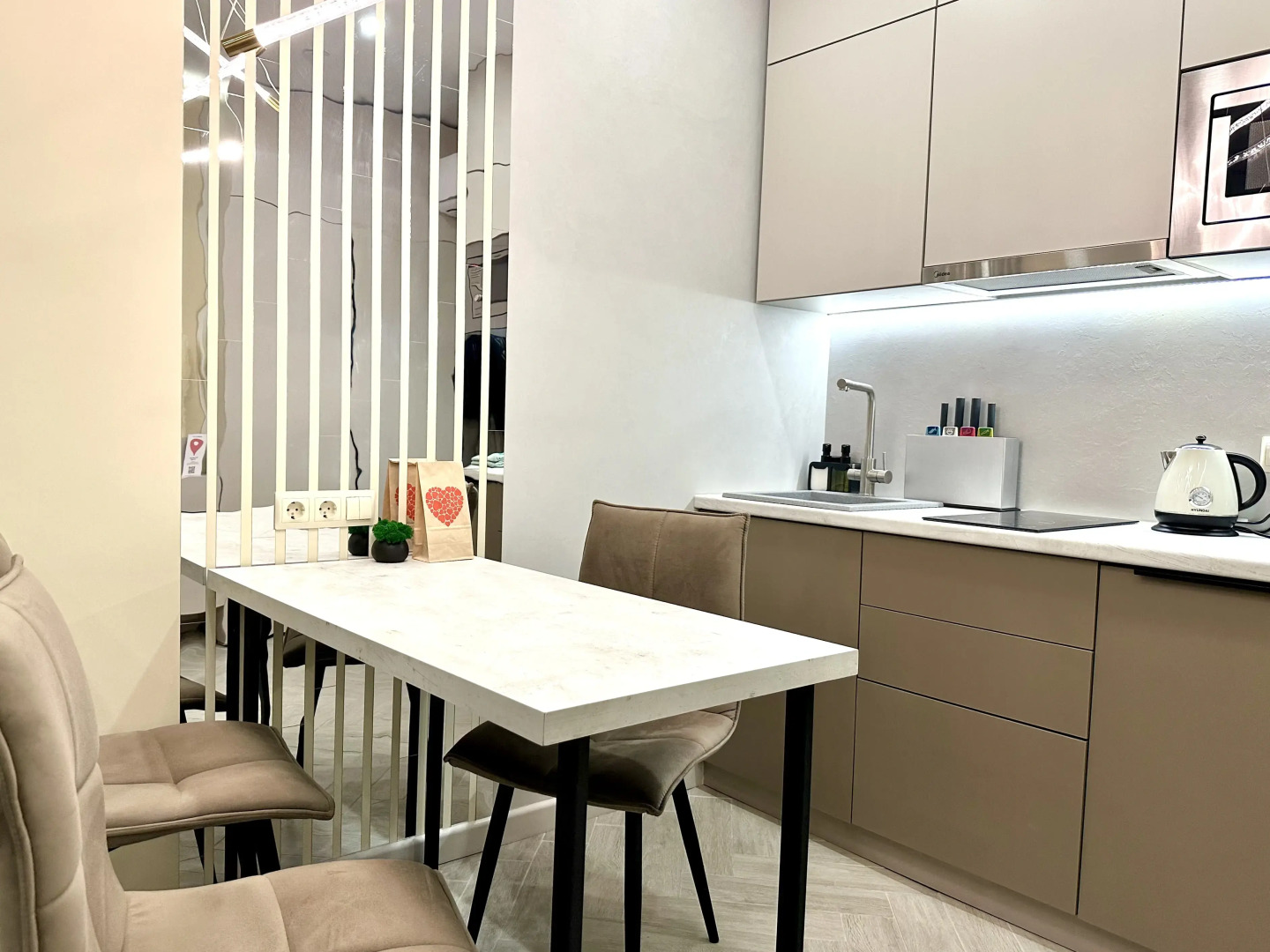 Апартаменты LS-Art-Olive с видом на море с 13 этажа