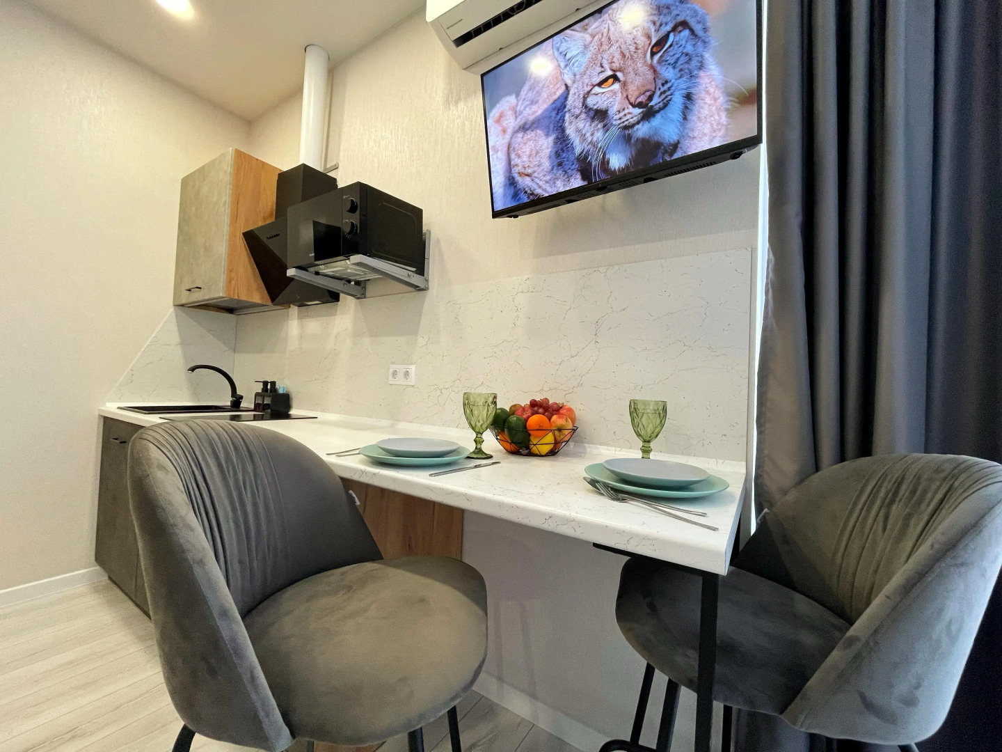 Апартаменты с Видом на Море 3 Минуты до Пляжа