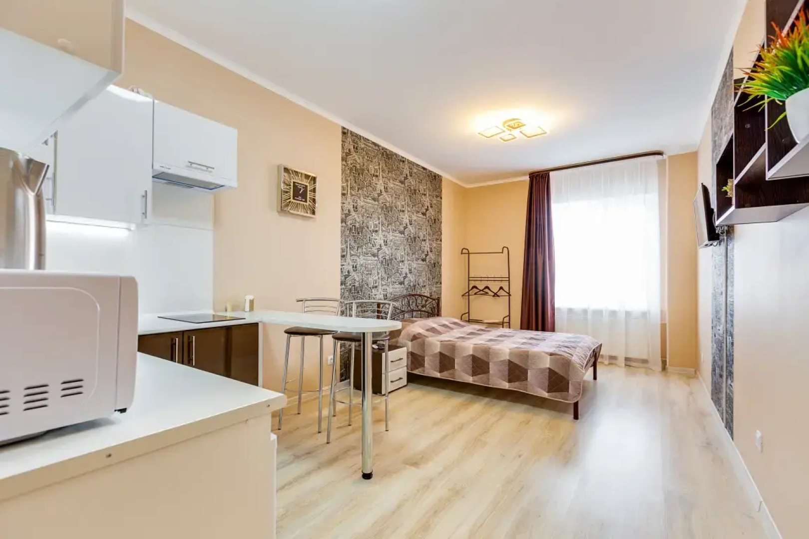 Апартаменты Никольские Коричневая Студия