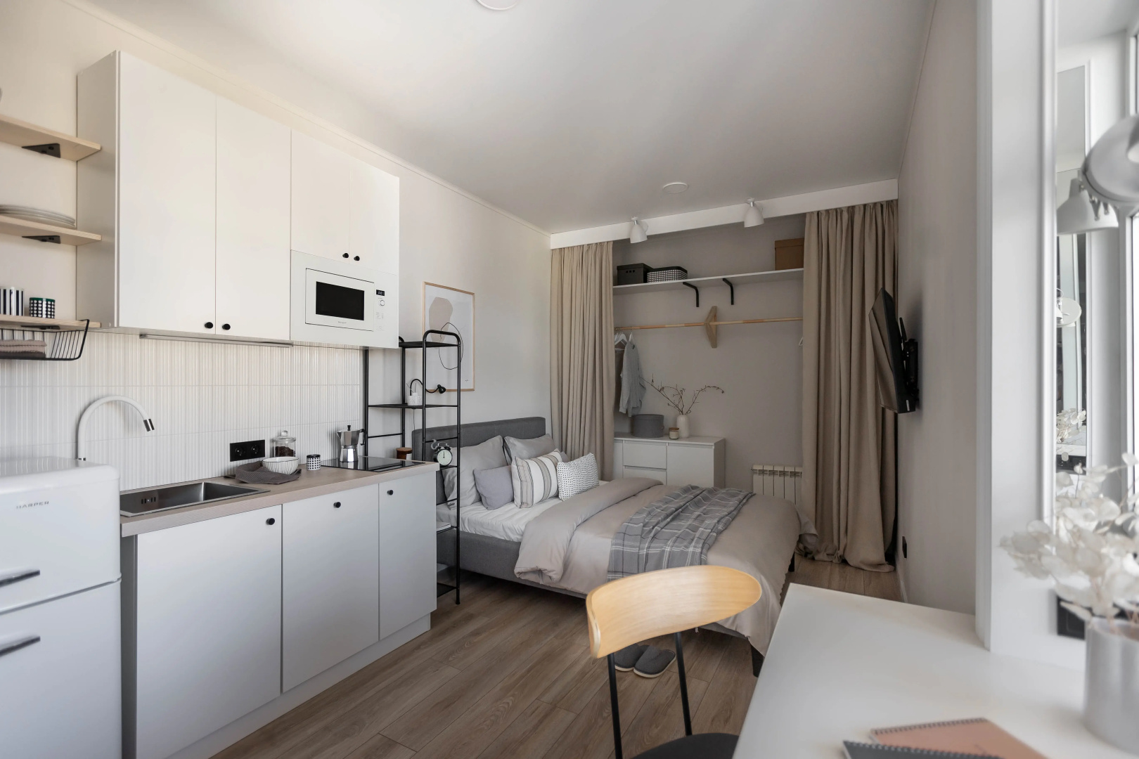 Апартаменты Уютная Студия у НМХЦ  им.Пирогова и метро Первомайская