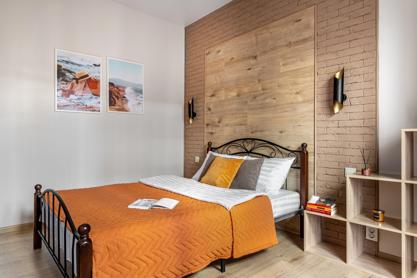 Апартаменты Двухэтажные в Стиле Гранж от Home Group apartments