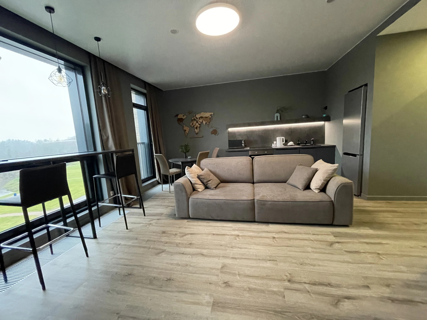 Апартаменты Охта Парк U Reki