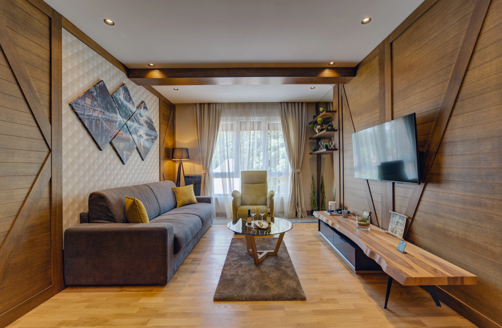 Апартаменты Modern Mountain CENTRAL 05 + garage