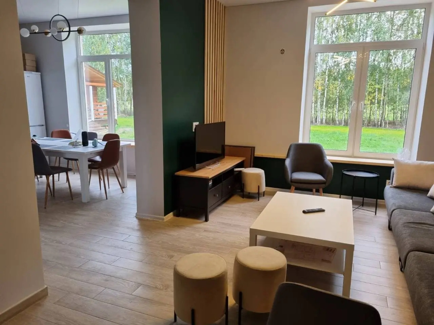 The Поле - дизайнерский дом с банным комплексом