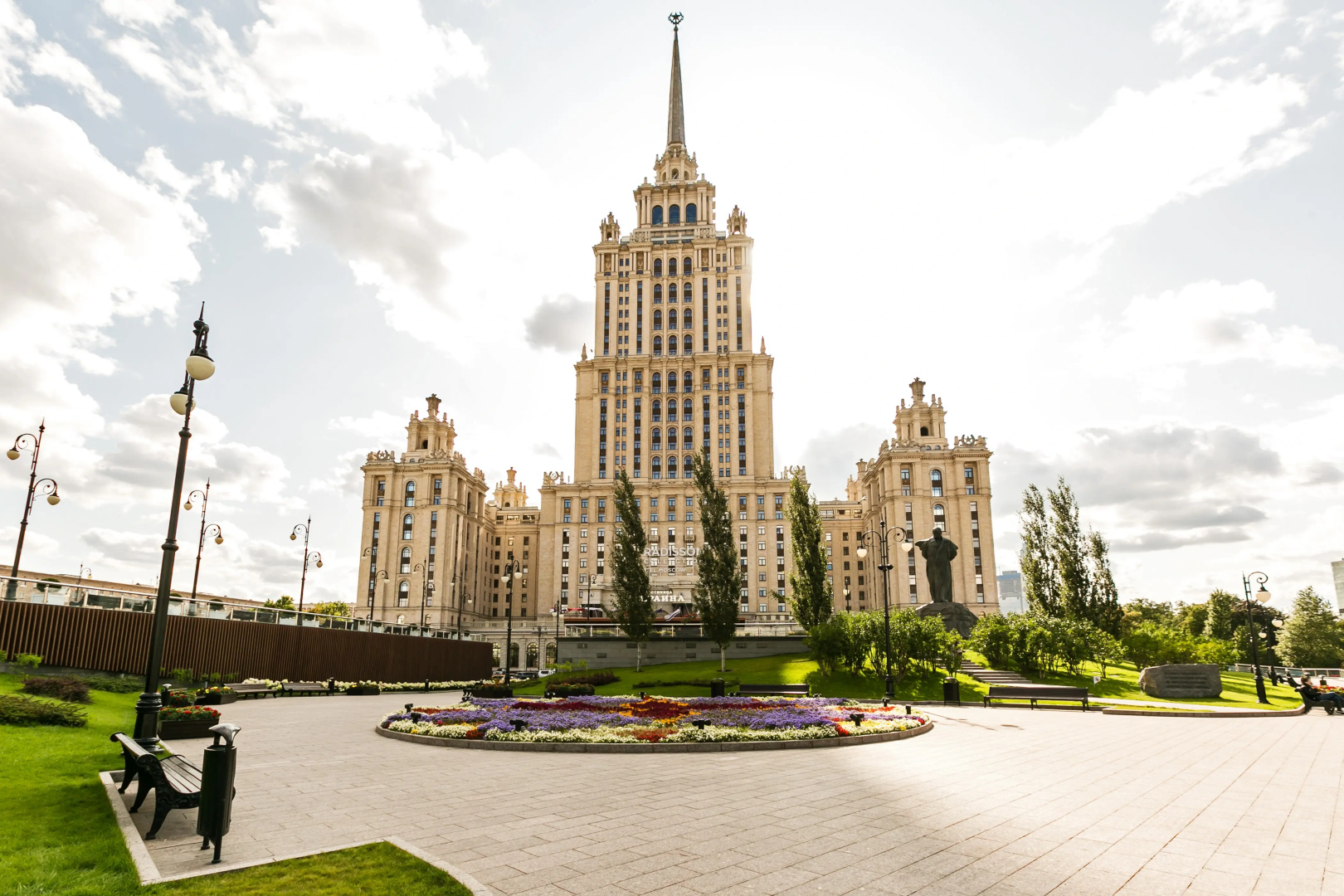 Historical tower on Kutuzovsky