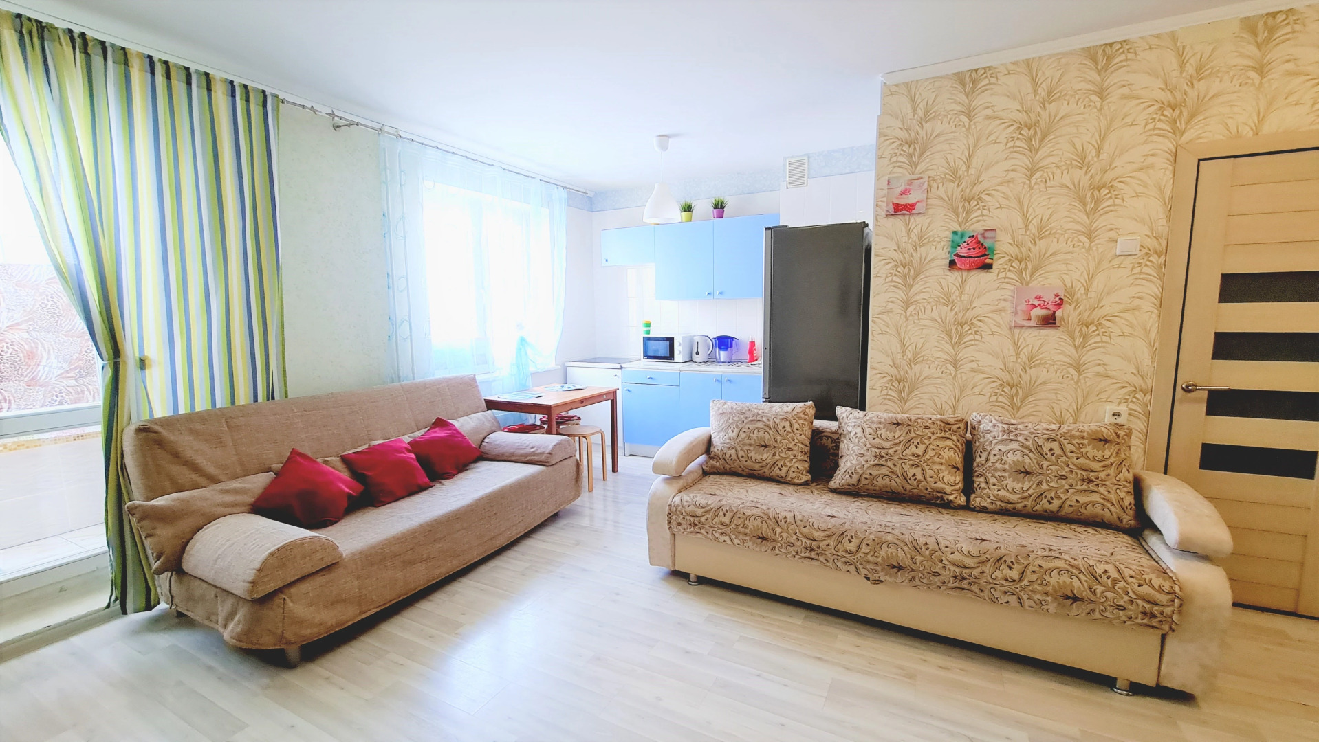 Апартаменты 1комн 3хместный стандарт Нефтяники!