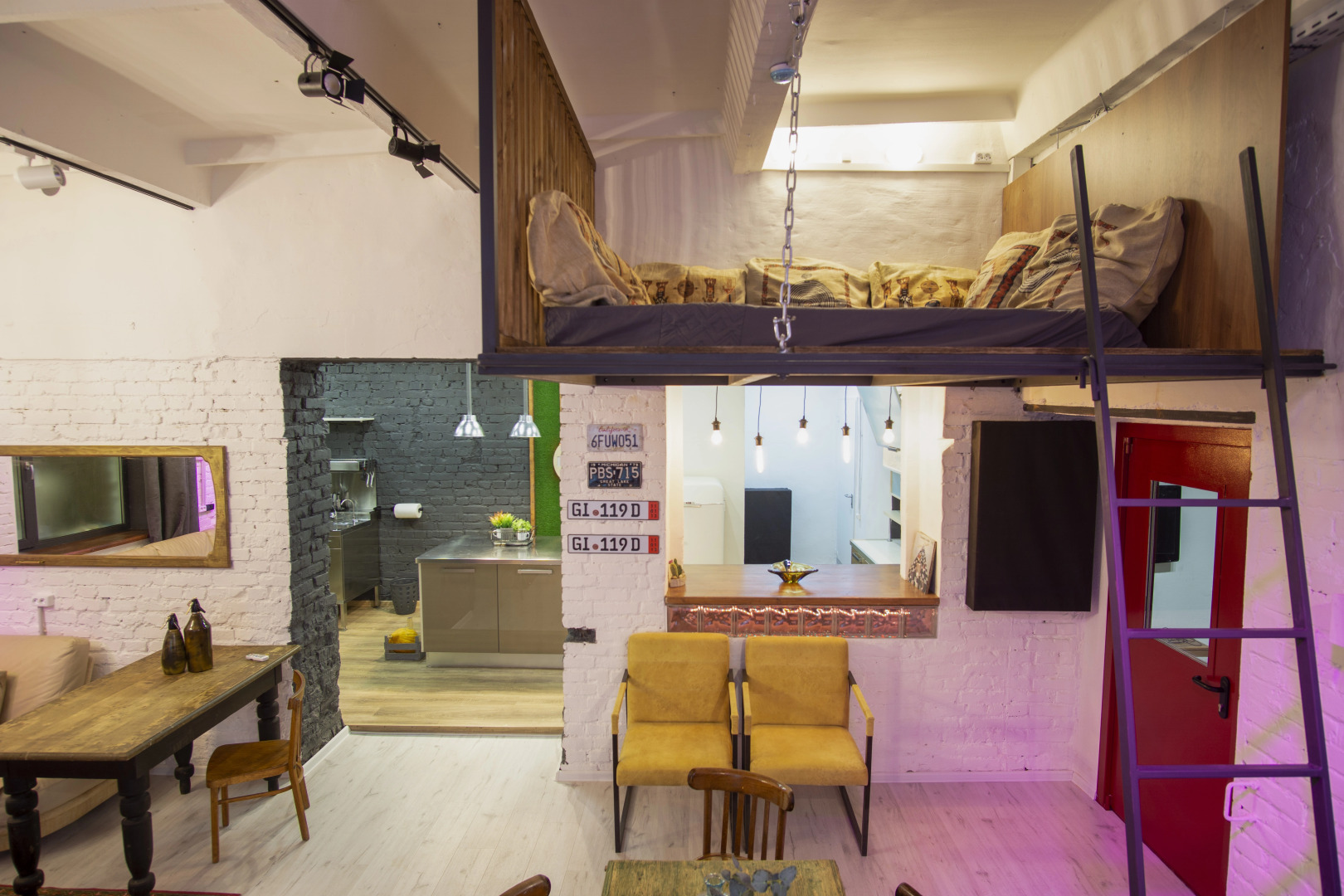 Апартаменты Design & Music - focused Loft Dvor