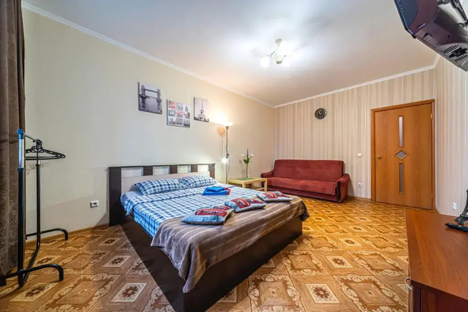 Апартаменты Однокомнатная квартира на улице Белы Куна