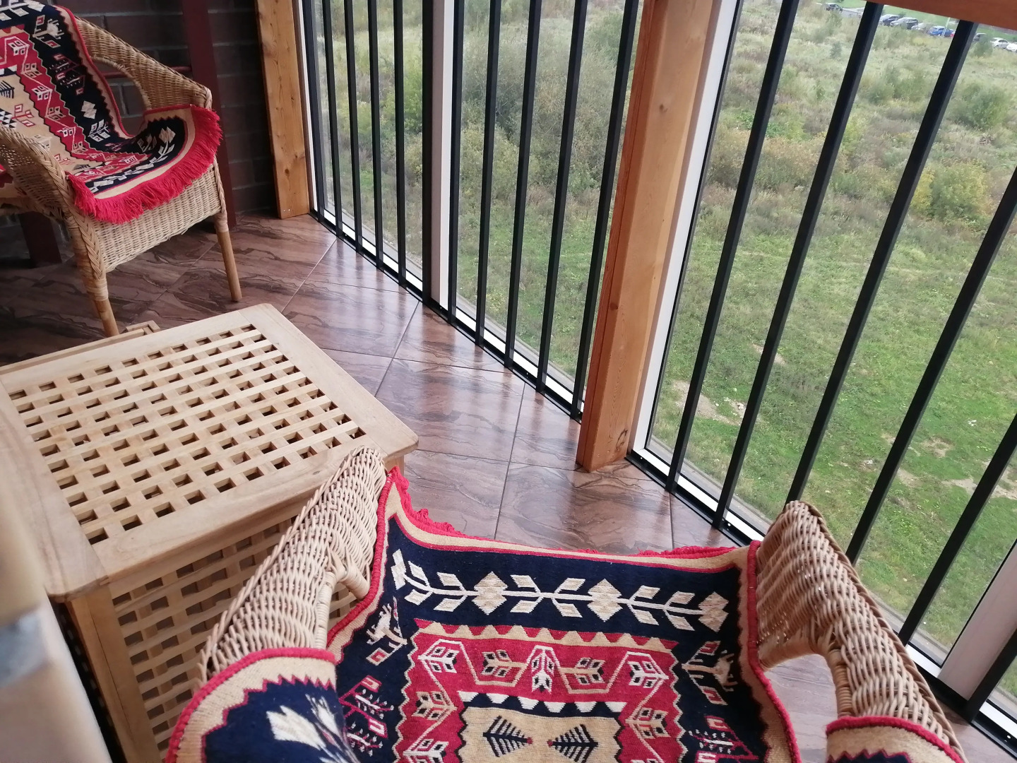 Квартира Студия с видом на город