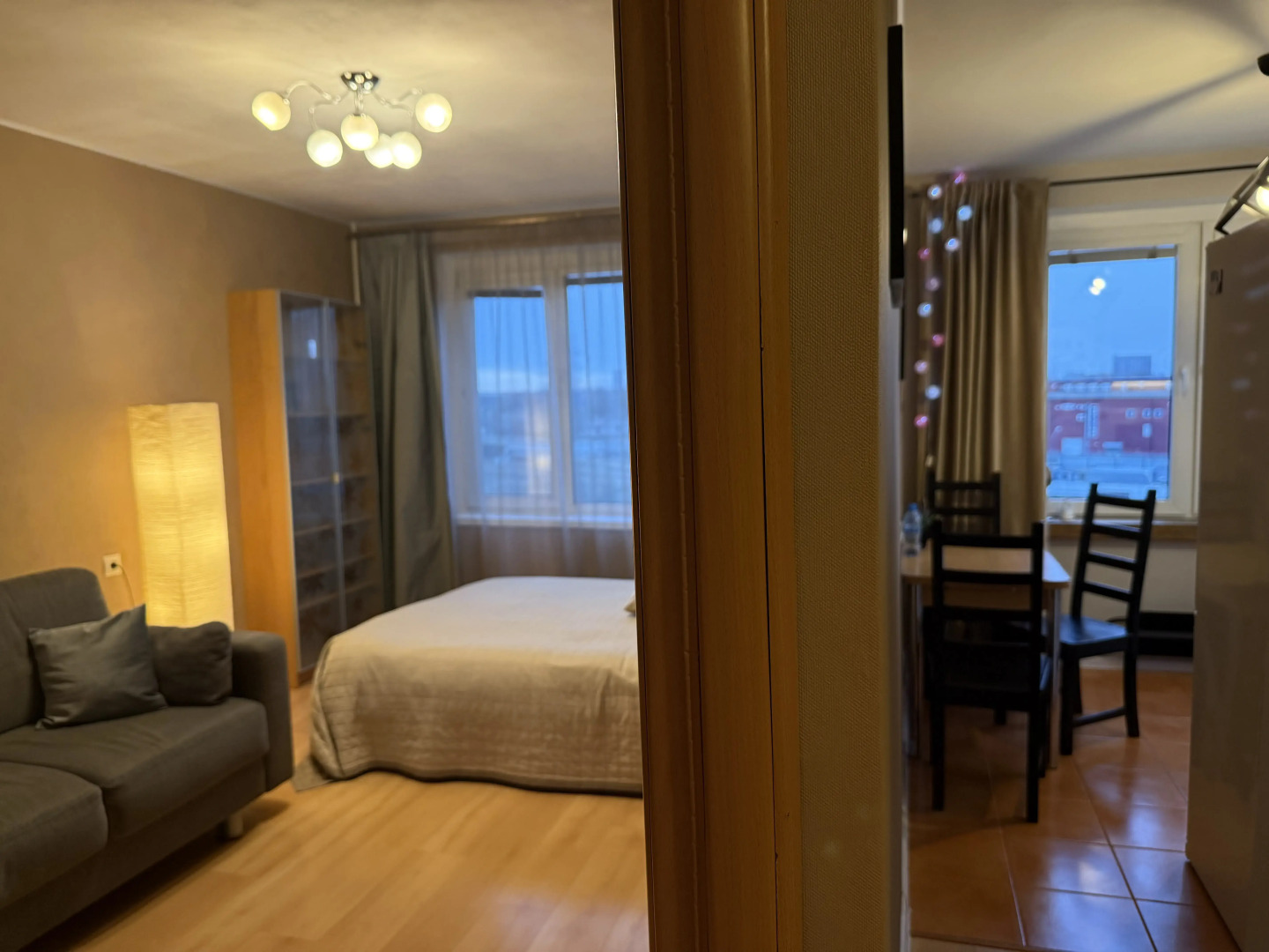 Квартира Уютная с видом на город Д43