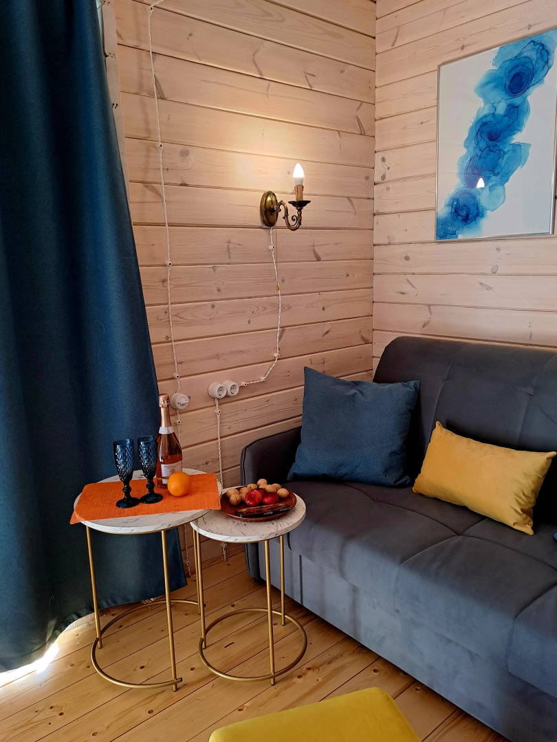 Гостевой дом Дачное очарование 50 оттенков синего