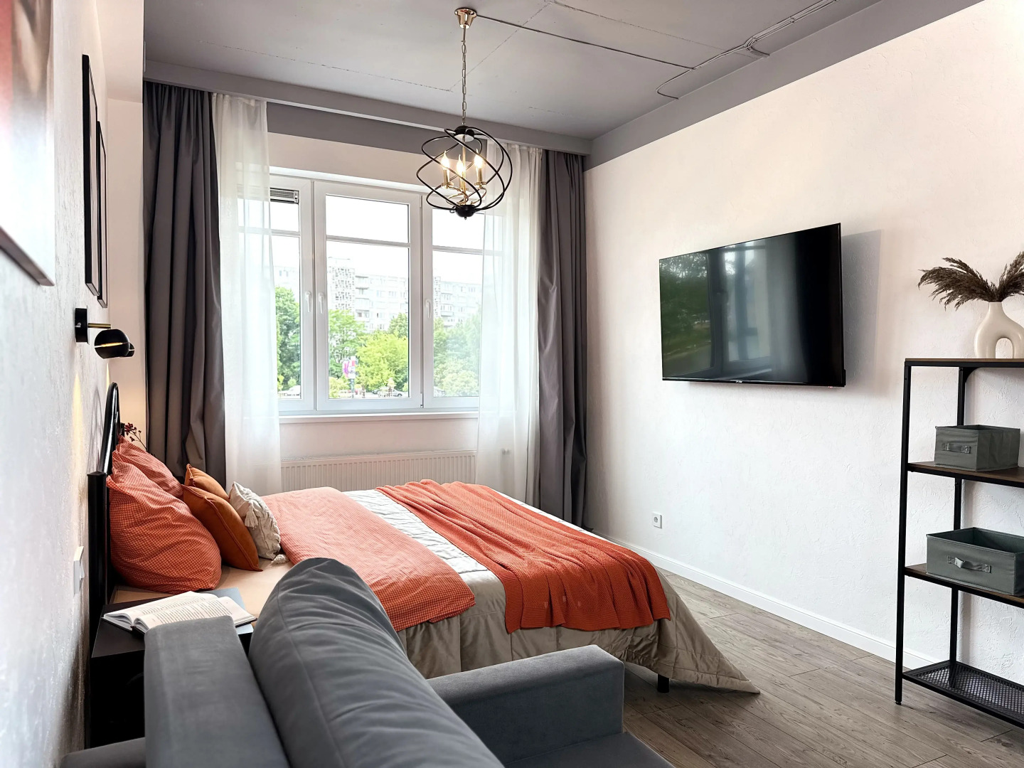 АпартаментыKenig Holidays студия с видом на реку и набережную Рыбной деревни