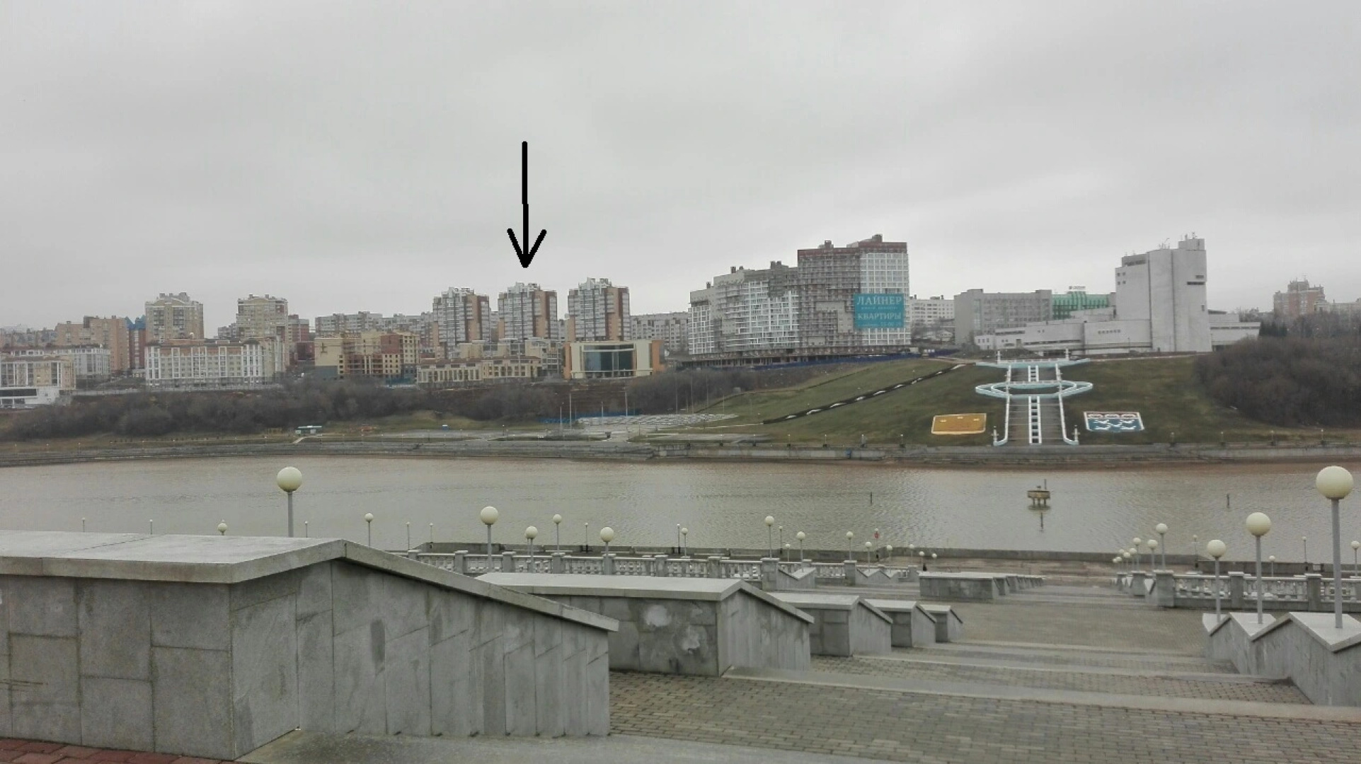 Квартира двухкомнатная на Маркова 8/2 с видом на залив