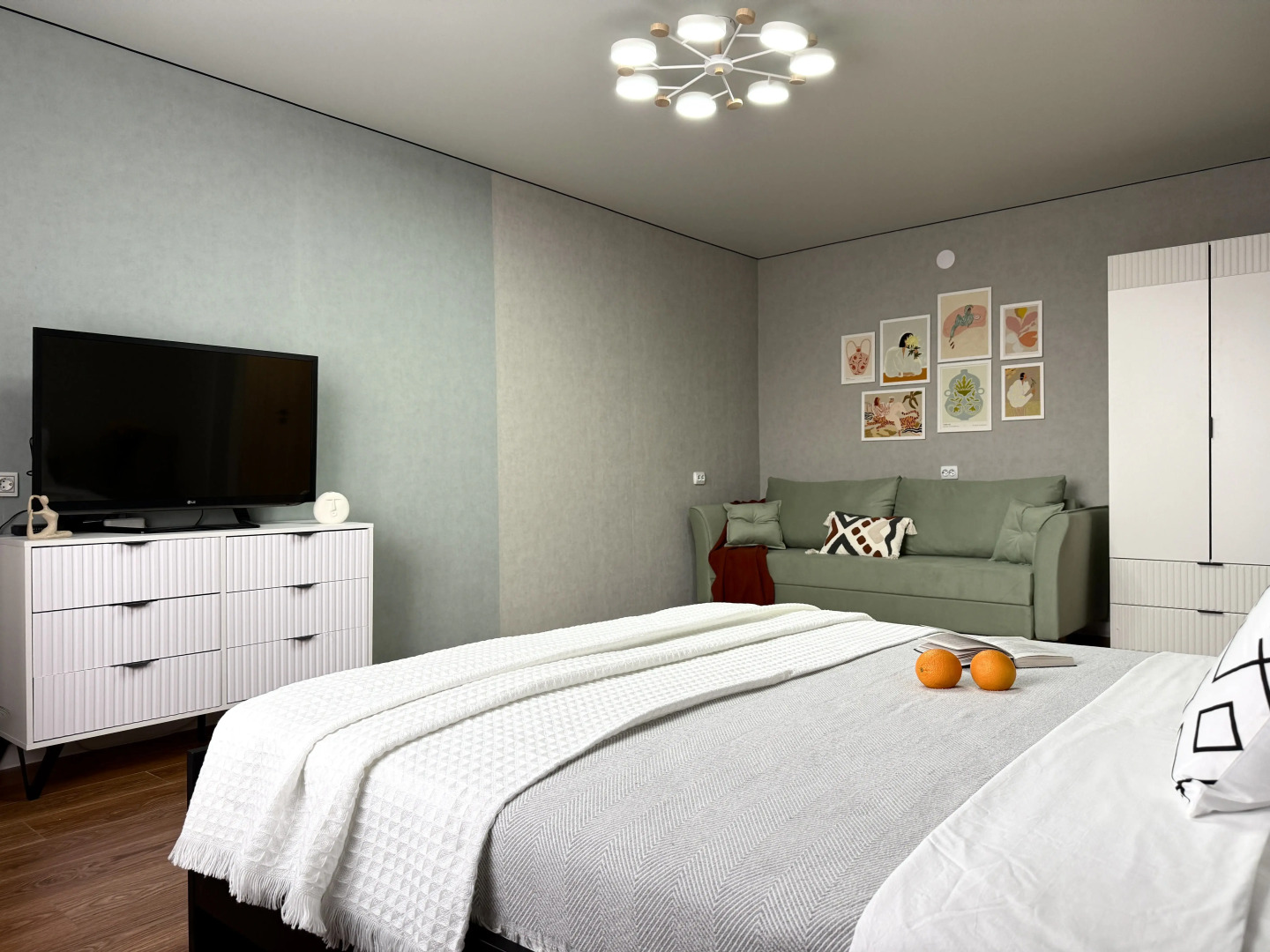 Квартира Скандинавская рядом с трассой М4 и центром города