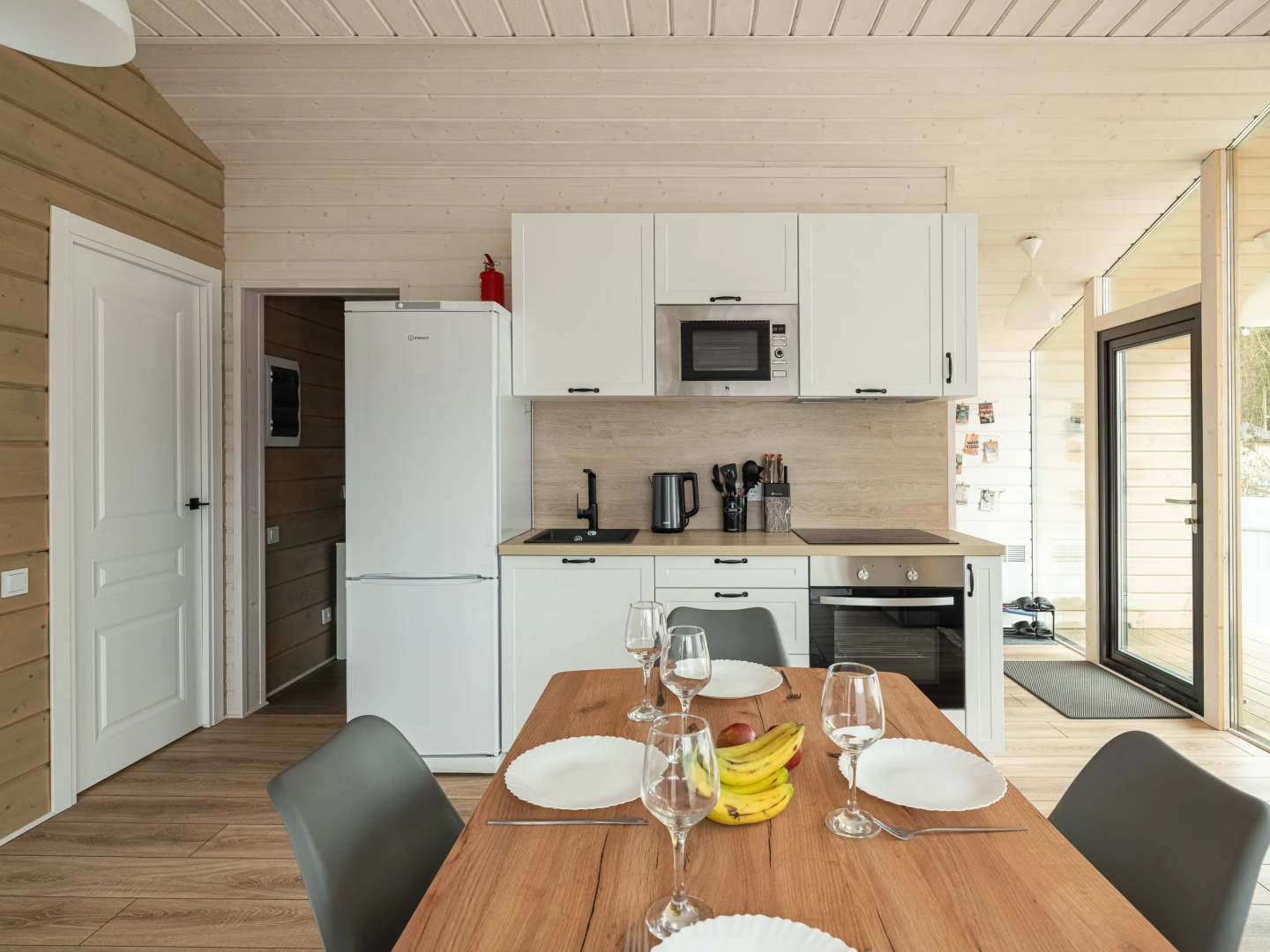 Частный дом с баней и чаном