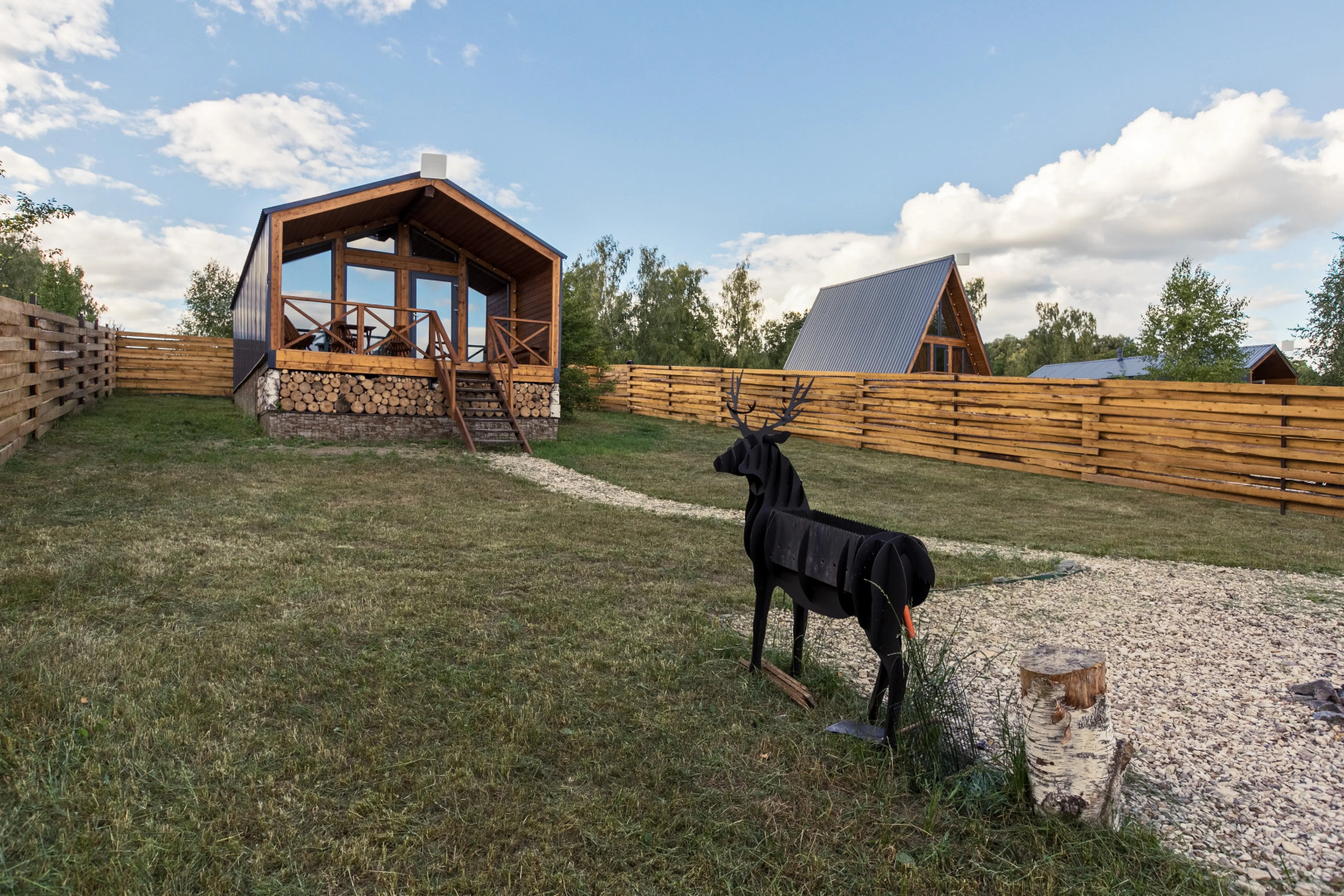 Частный дом Барнхаус "Зима"